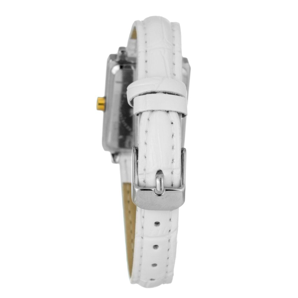 JUSTINA Multicolor Leather Dress Watch