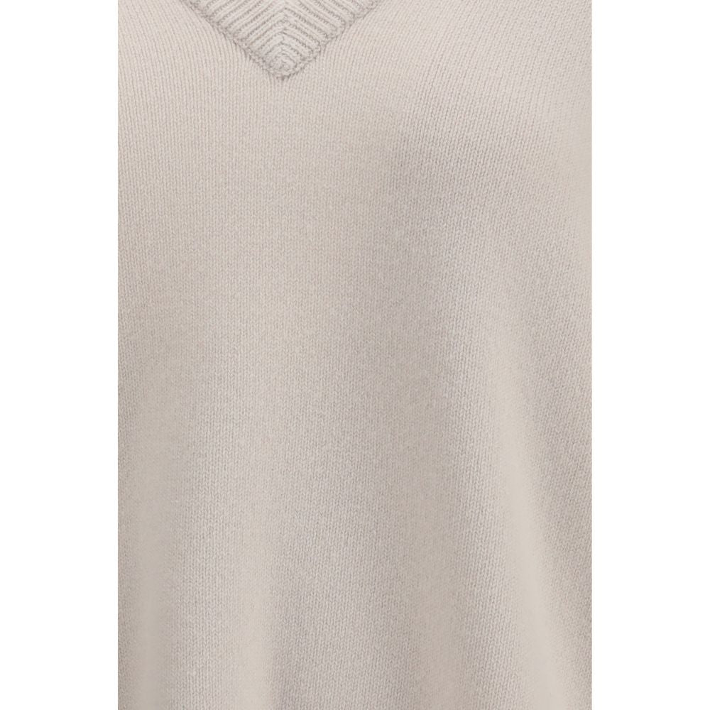 Extreme Cashmere White Cashmere Sweater