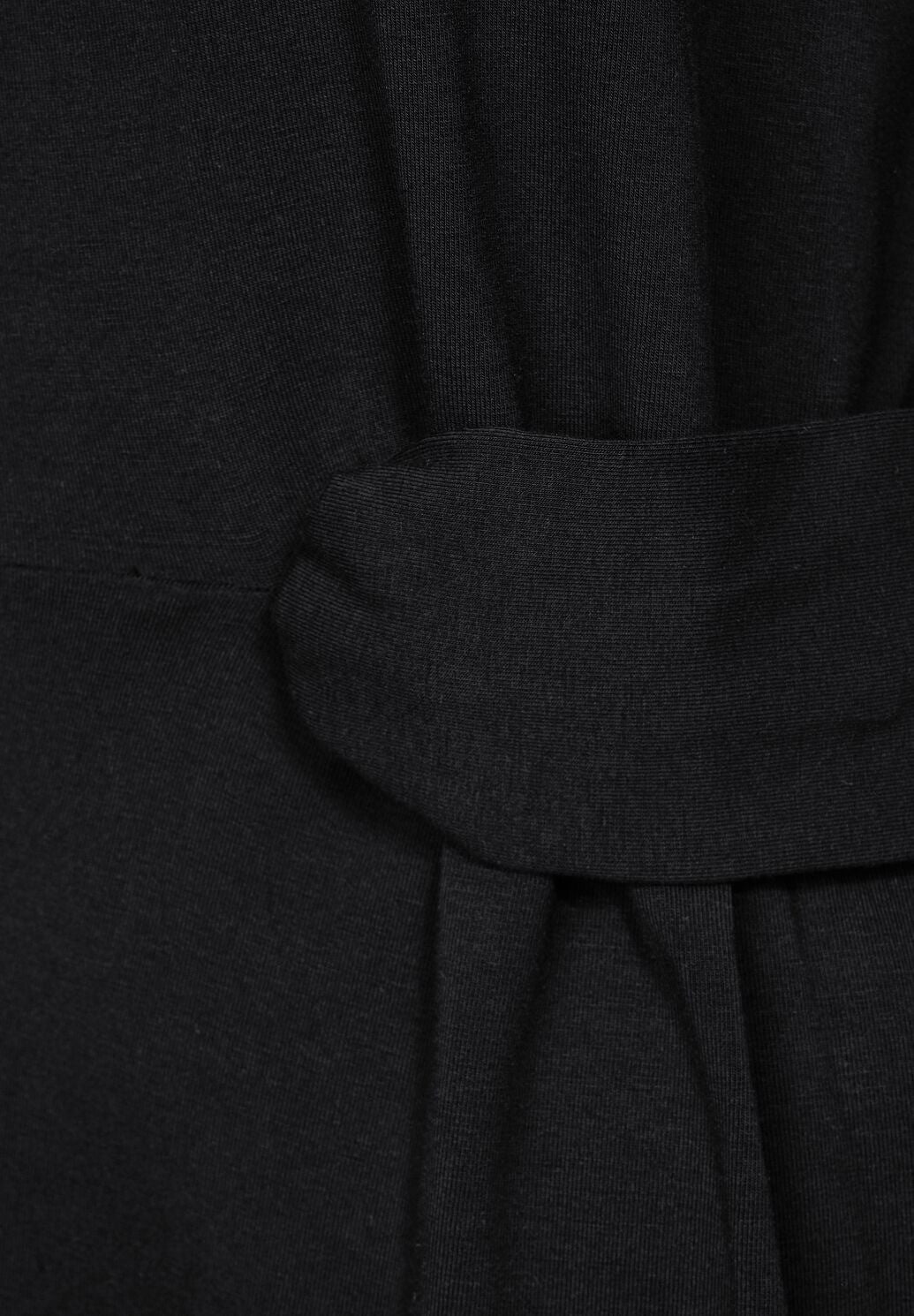 Street One Black Viscose Casual Dress