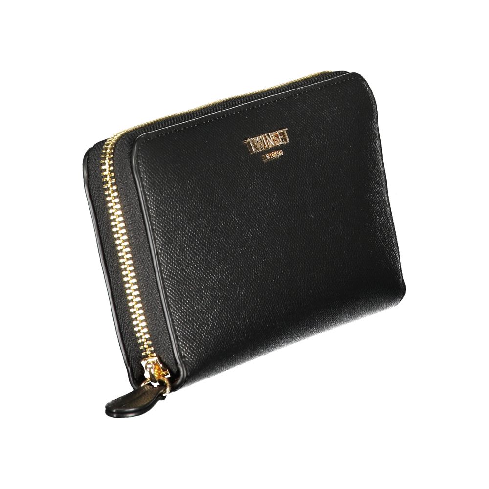 Twinset Nero Poliuretano Women Wallet