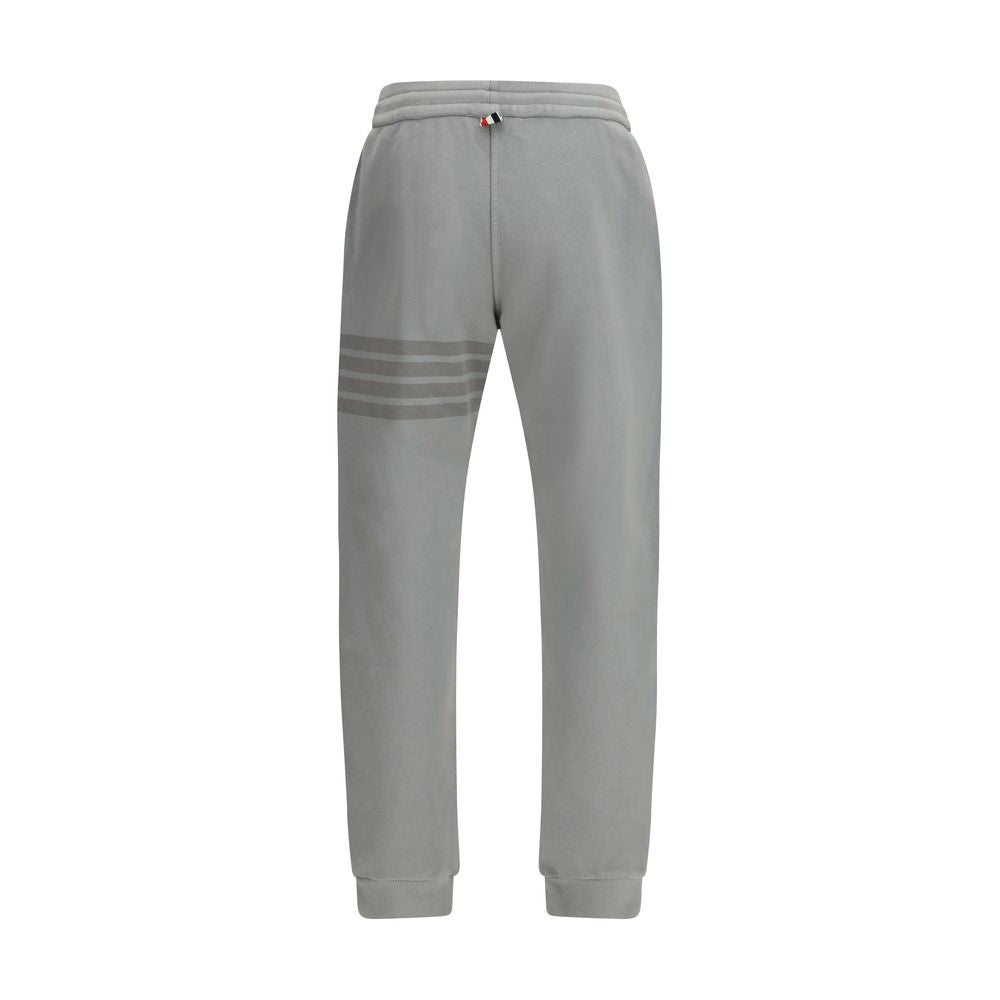 Thom Browne Gray Cotton Joggers (Workout Pants)