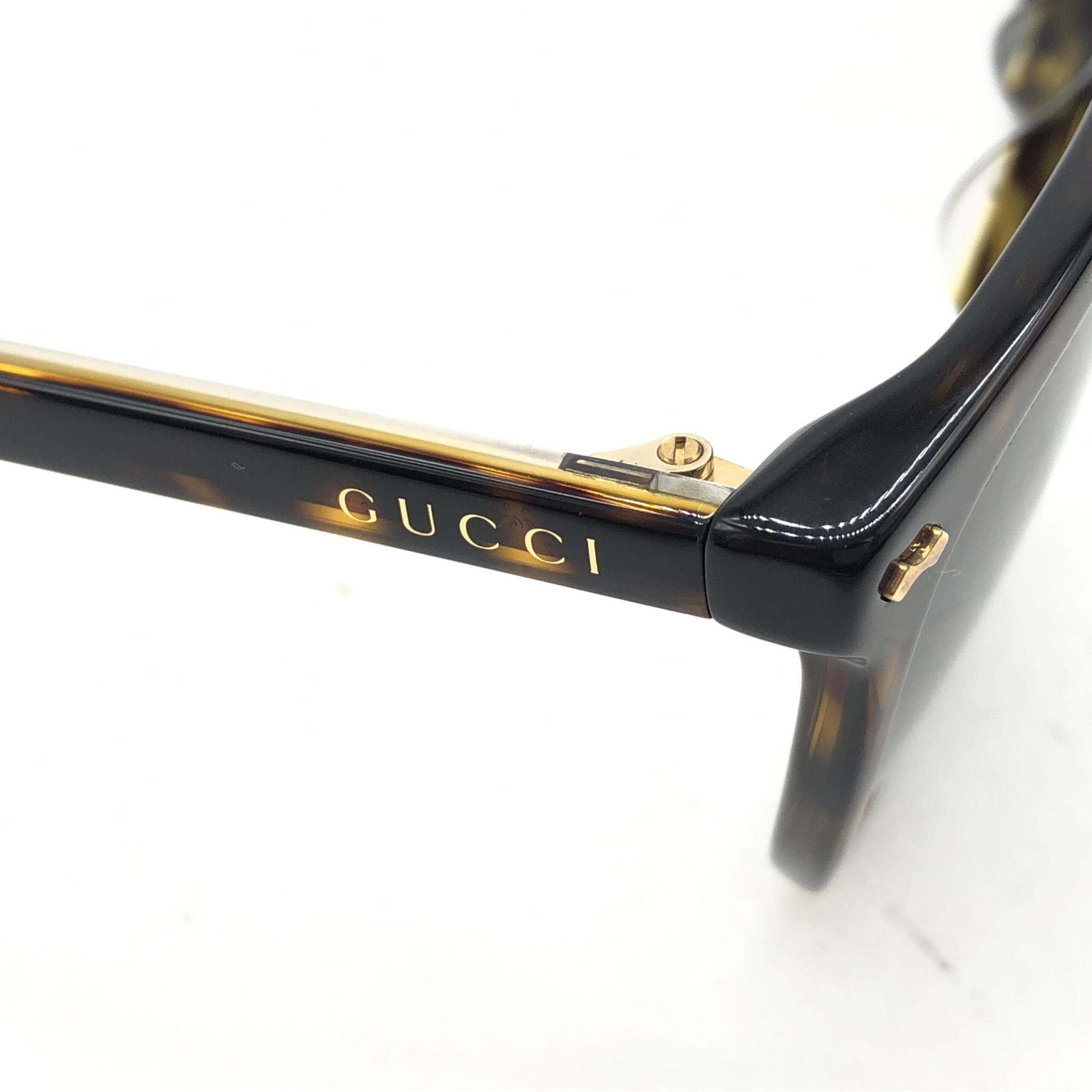 Gucci Tortoise Square Frame Sunglasses