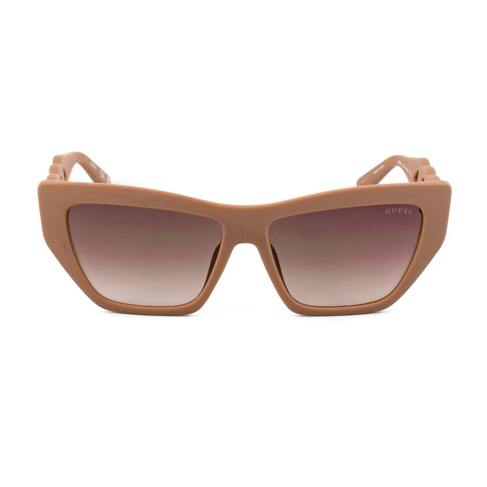 Guess Beige Resin Sunglasses
