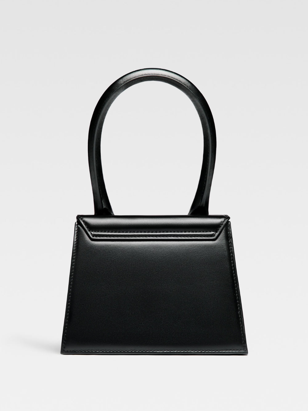 Jacquemus Black leather Le Chiquito moyen bag
