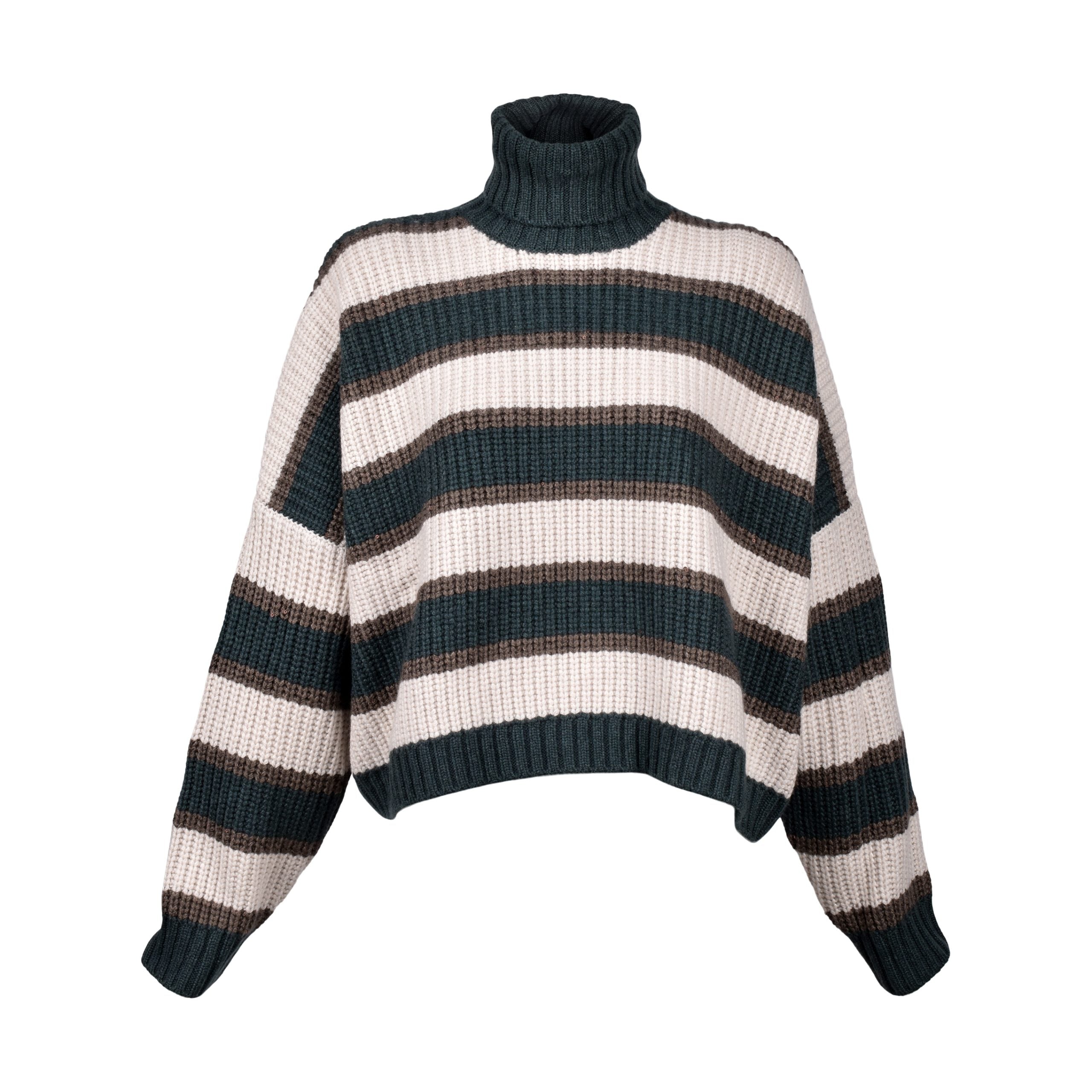 Brunello Cucinelli Multicolor Cashmere Sweater