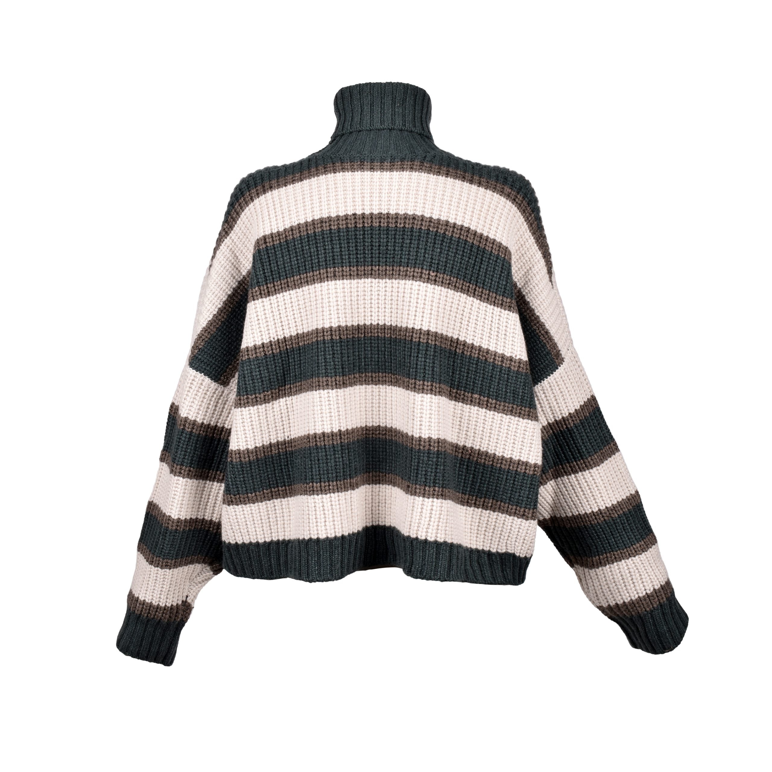 Brunello Cucinelli Multicolor Cashmere Sweater