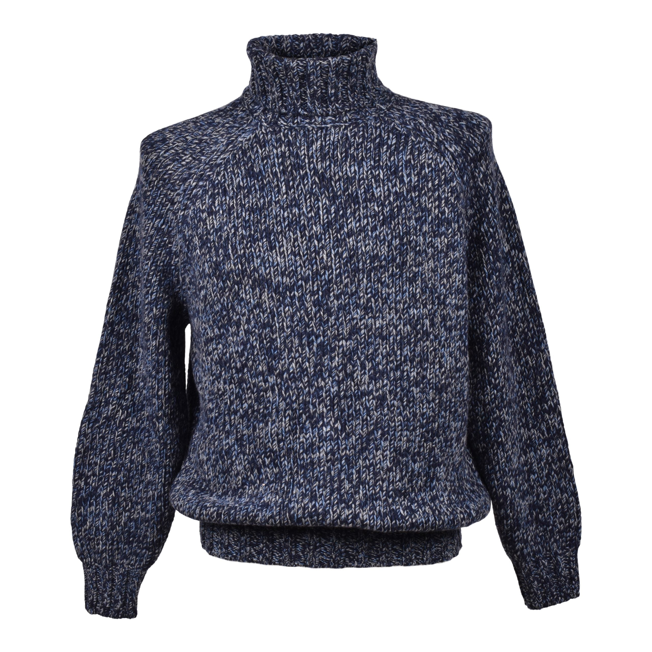 Brunello Cucinelli Blue Wool Sweatshirt