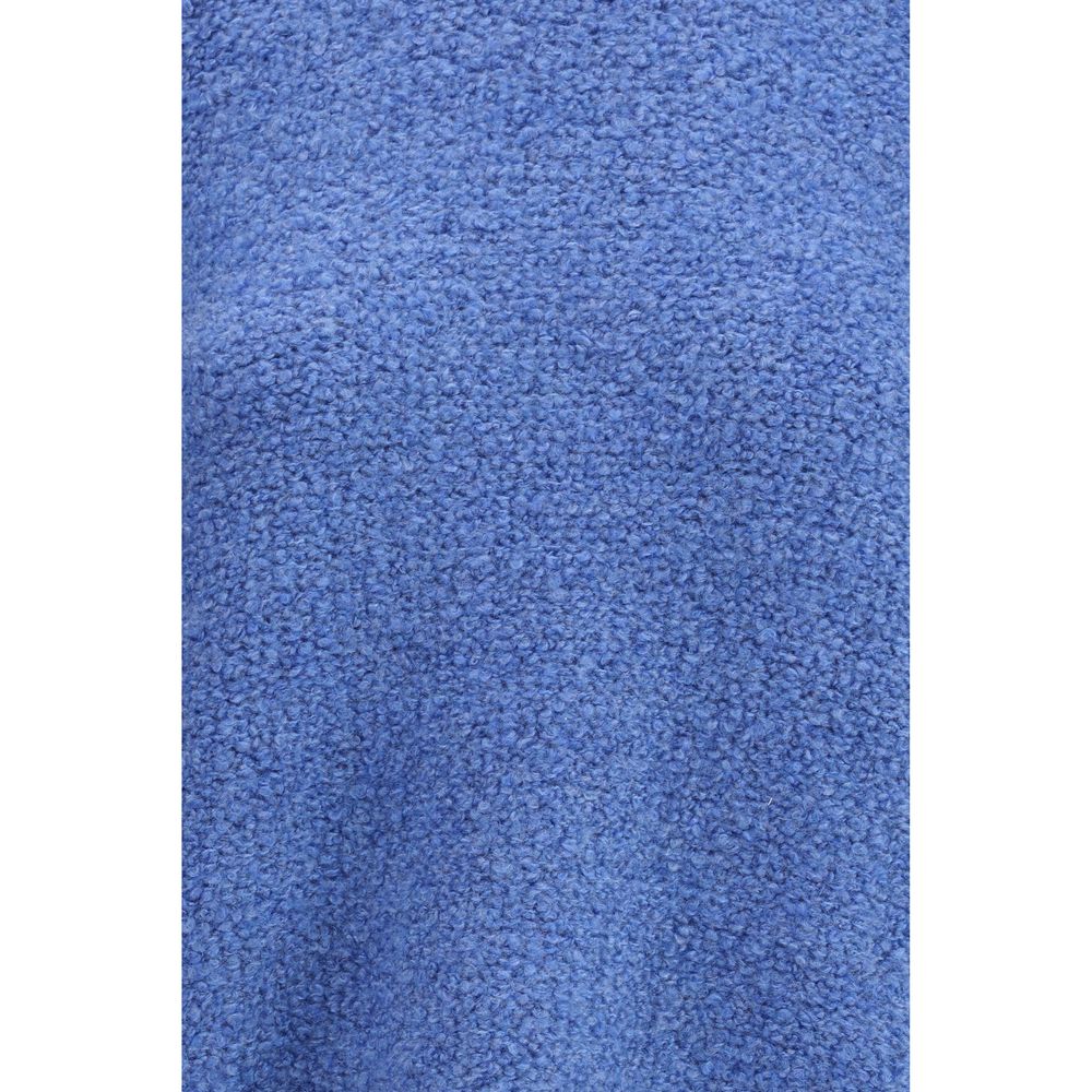 God's True Cashmere Blue Cashmere Sweatshirt