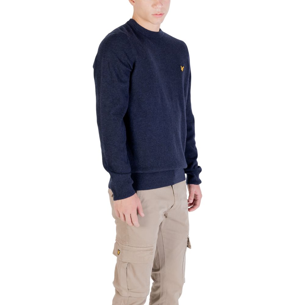 Lyle & Scott Blue Nylon Sweatshirt