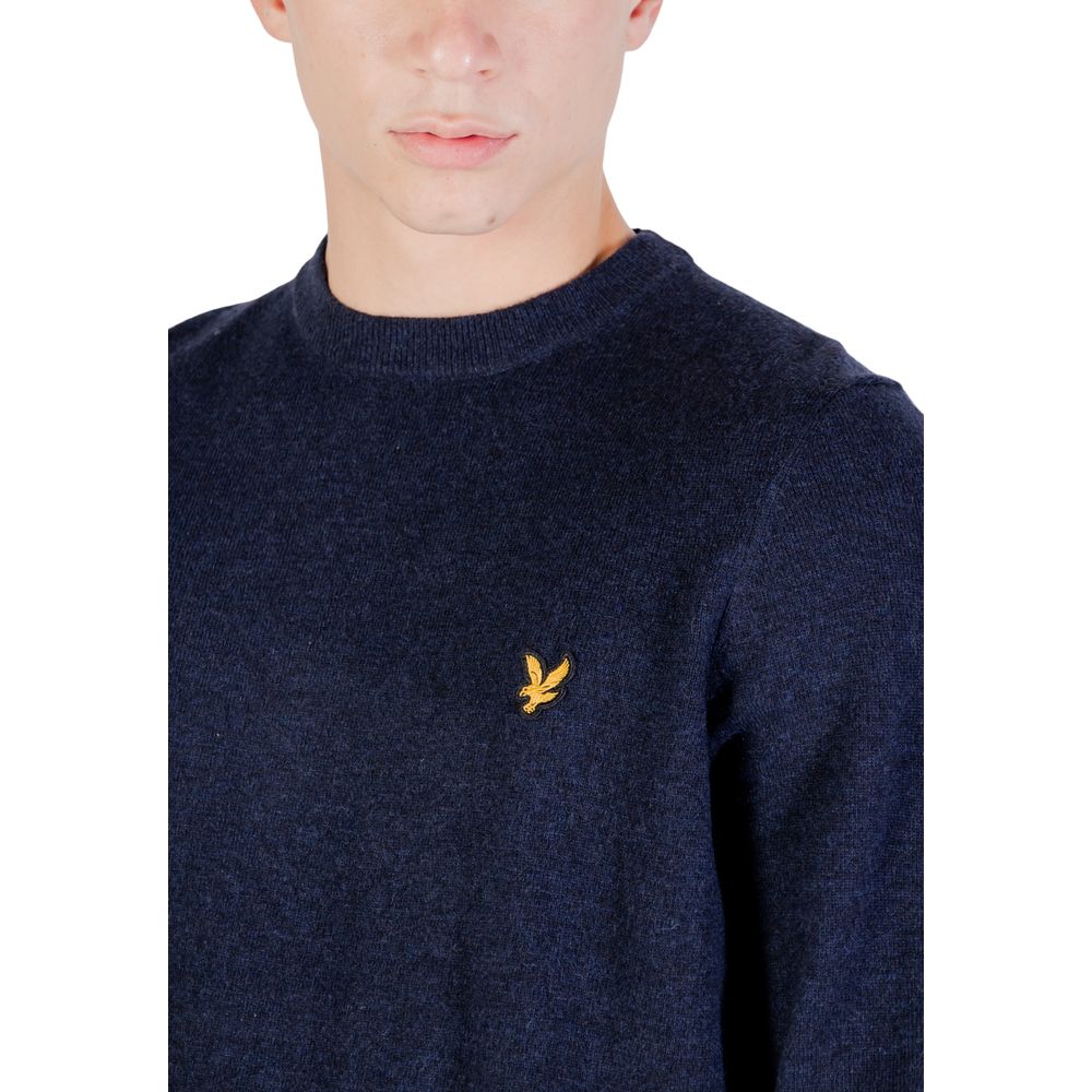 Lyle & Scott Blue Nylon Sweatshirt