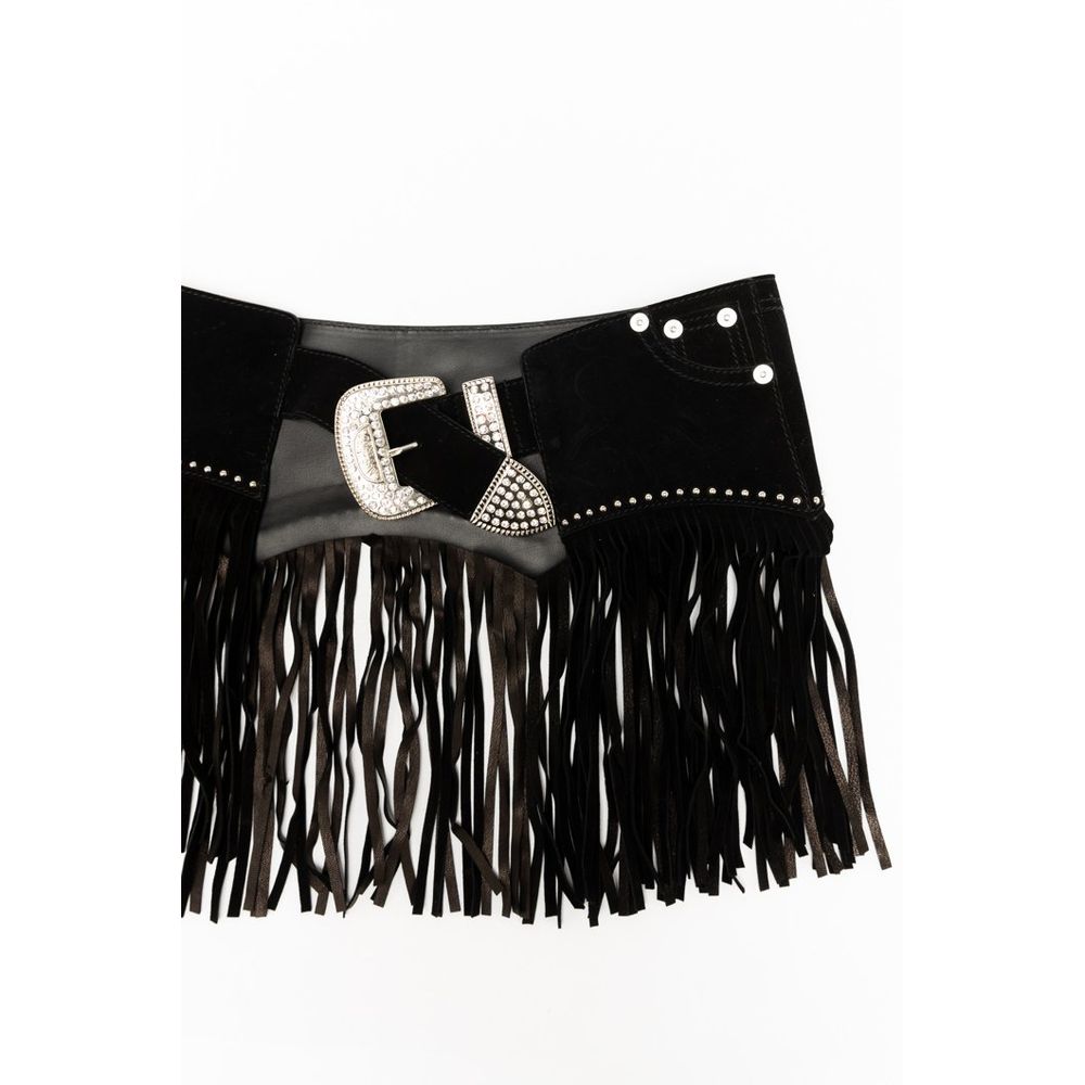 Moschino Multicolor Polyester High-Waist Belt