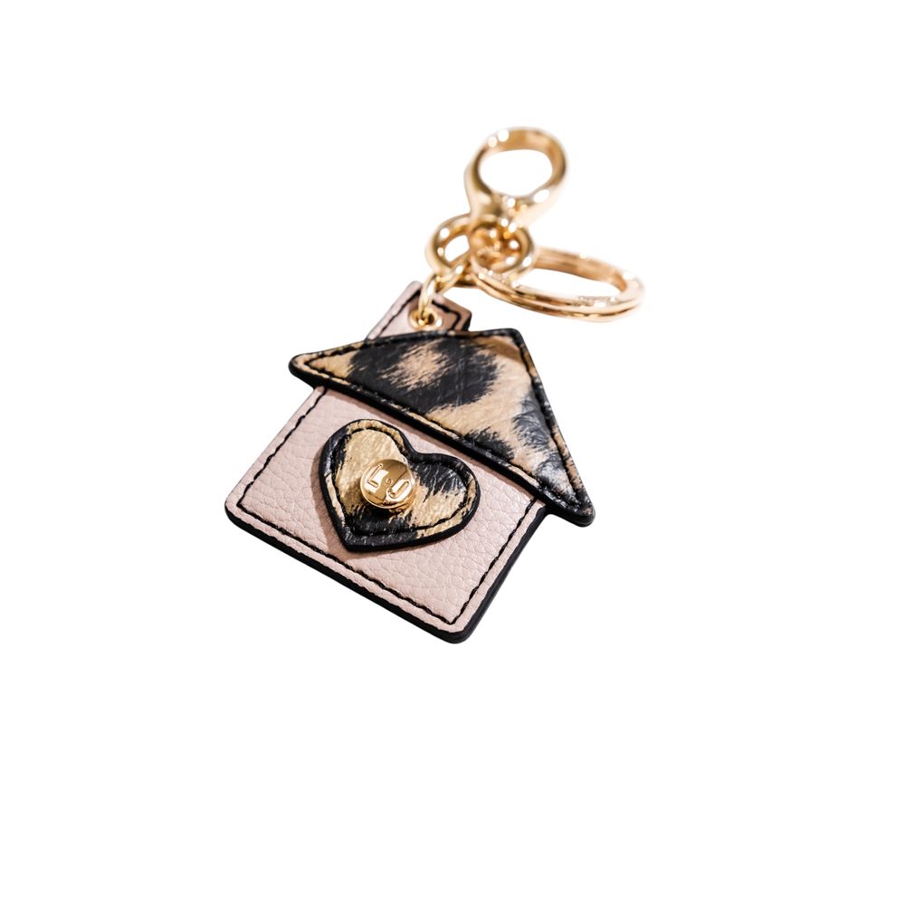 Liu Jo Gold Polyethylene Keychain