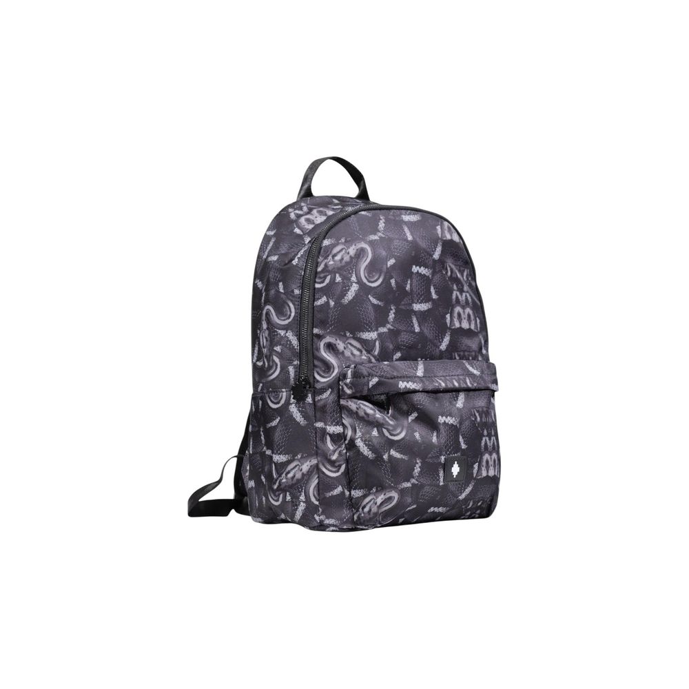 County of Milan Black Nylon Backpack