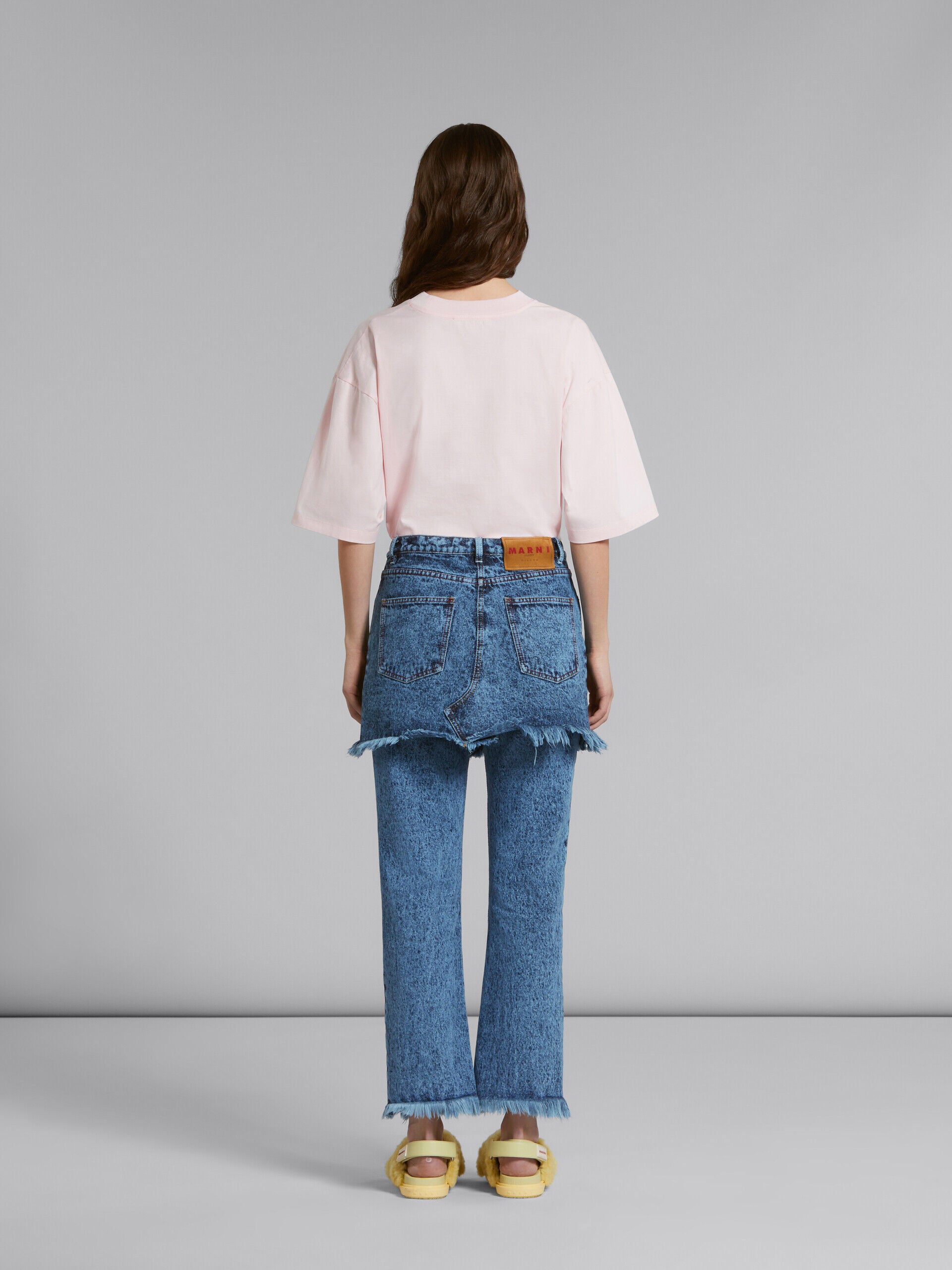 Marni Blue Fibres Straight-Leg Jeans