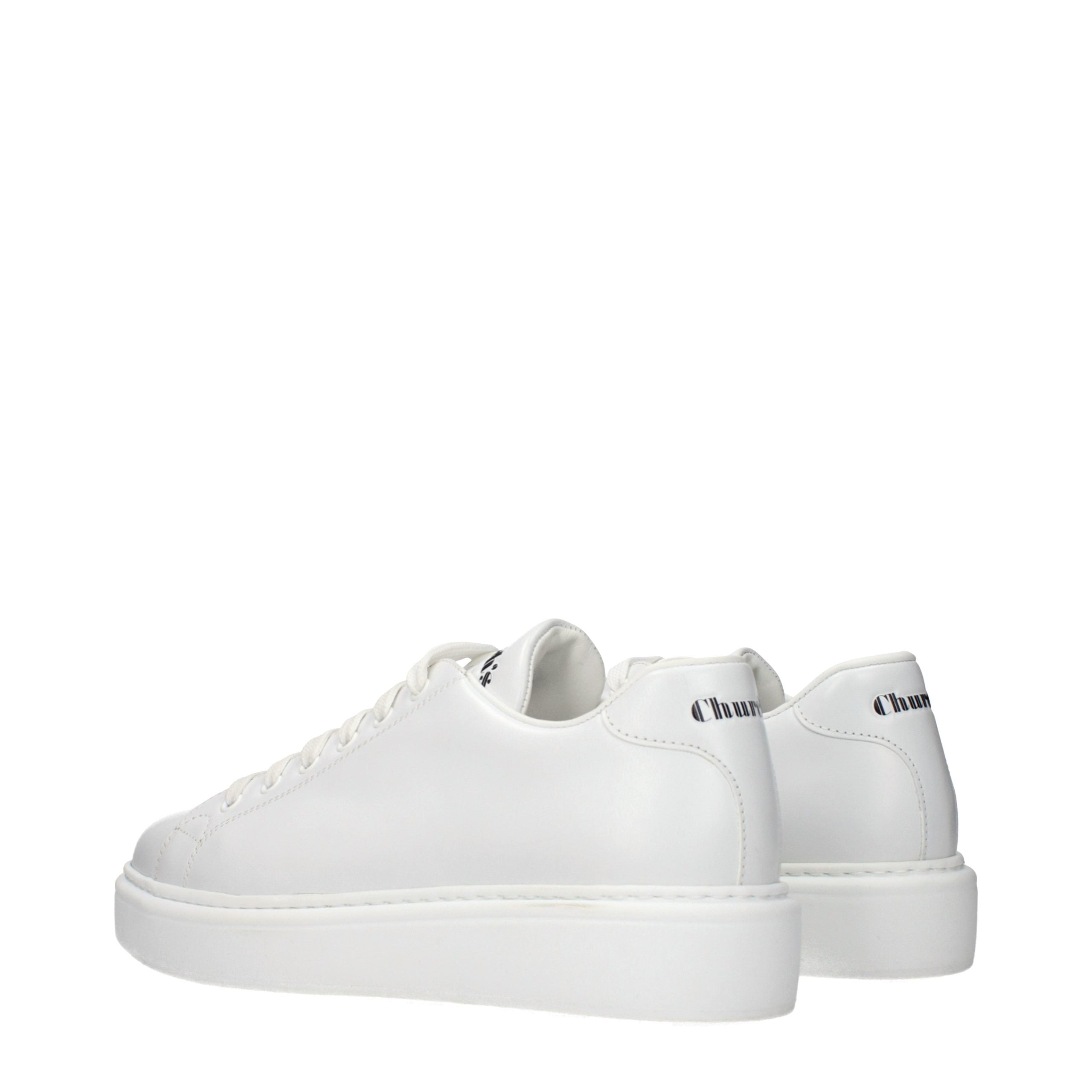 Church's White Leather Low Top Sneakers