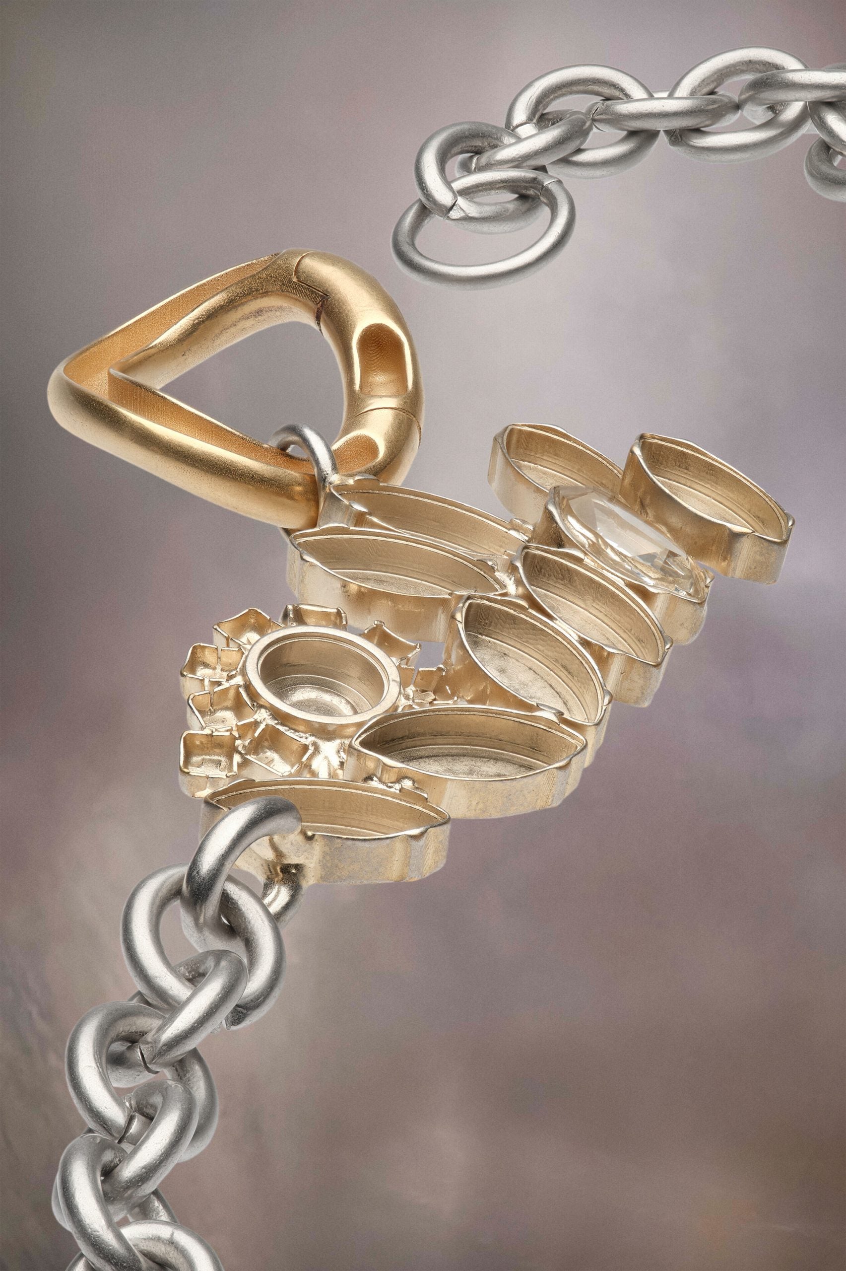 Maison Margiela Bronze Fibres Necklace