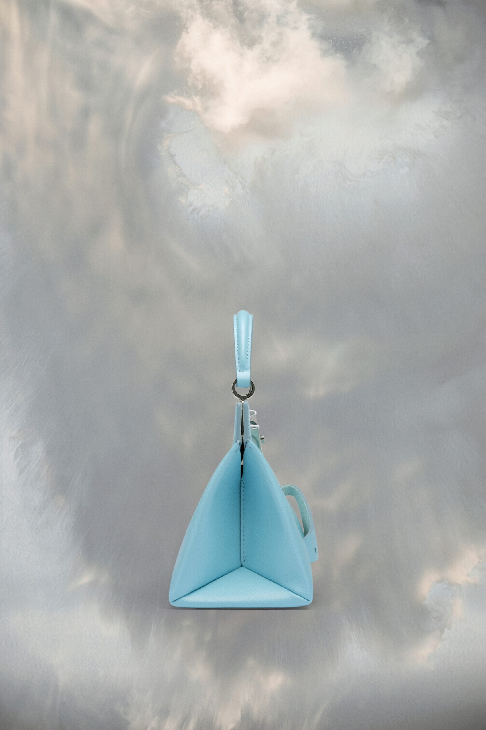 Maison Margiela Teal Fibres Shoulder Bag