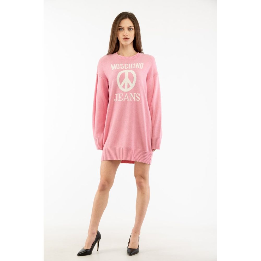 Moschino Multicolor Polyamide Casual Dress