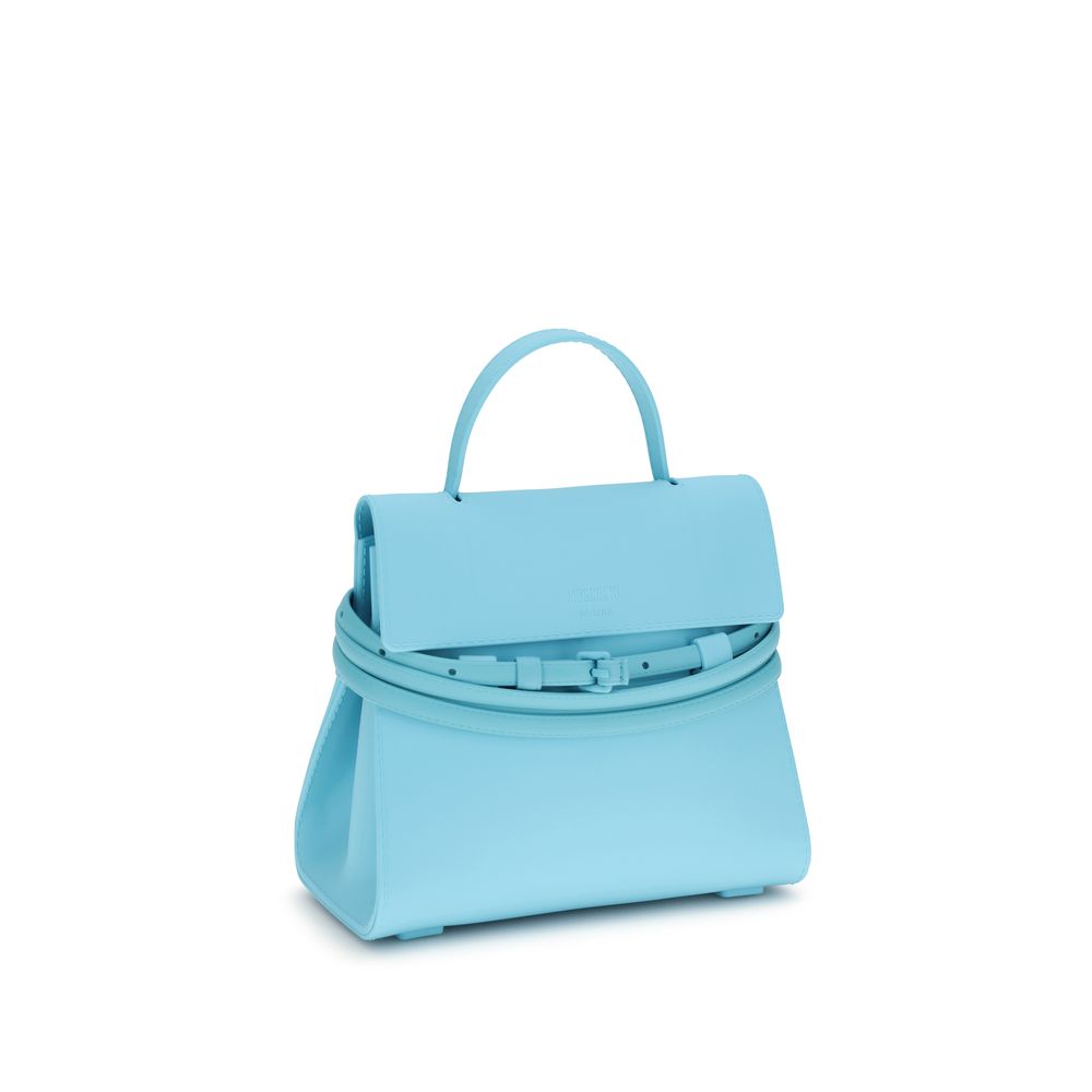 Moschino Blue Synthetic Handbag