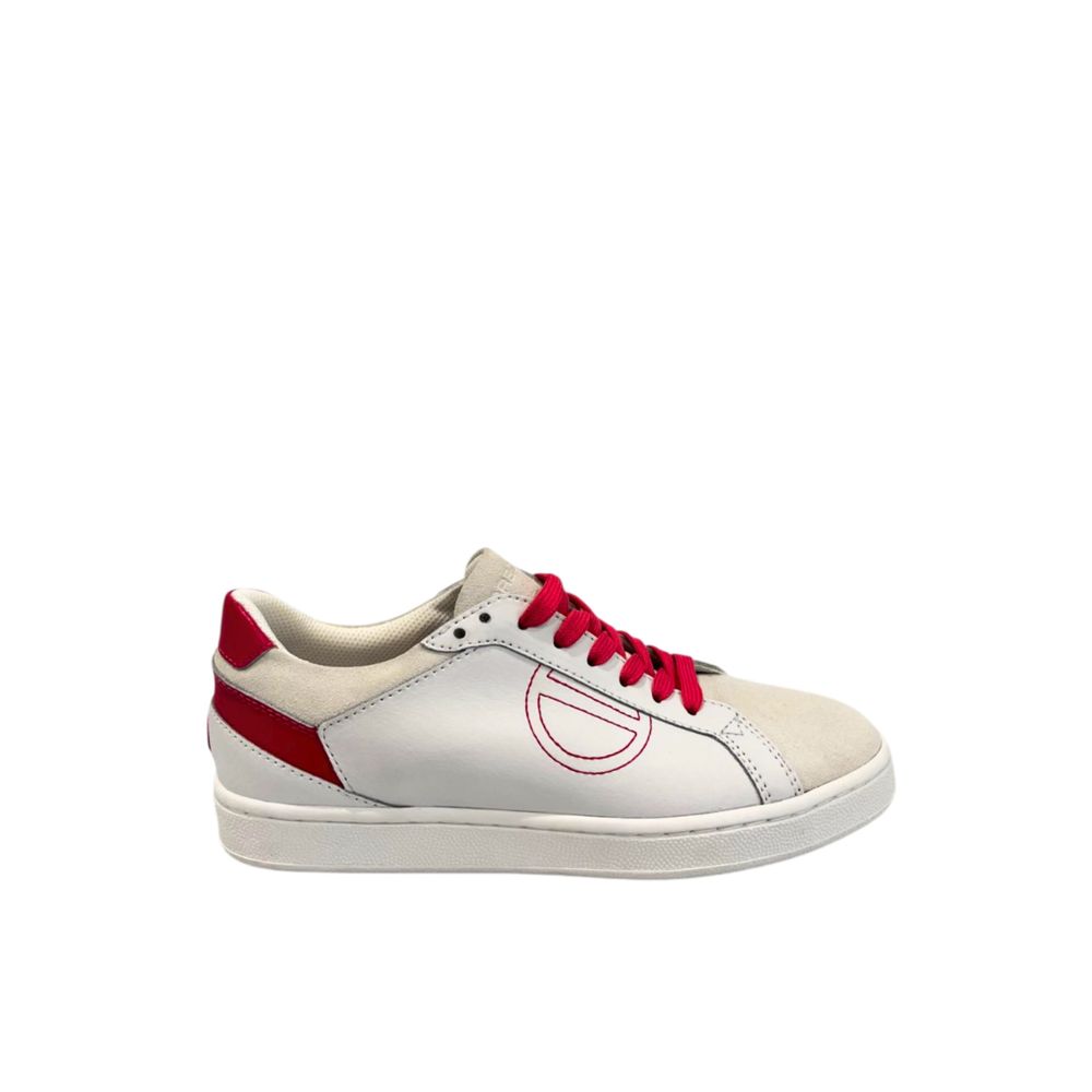 Borbonese White Rubber Women Sneaker