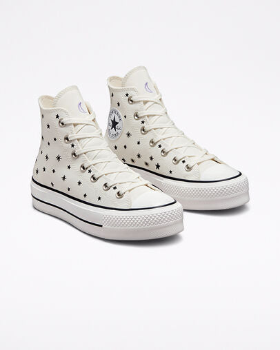 Converse Black And White Canvas High Top Sneakers