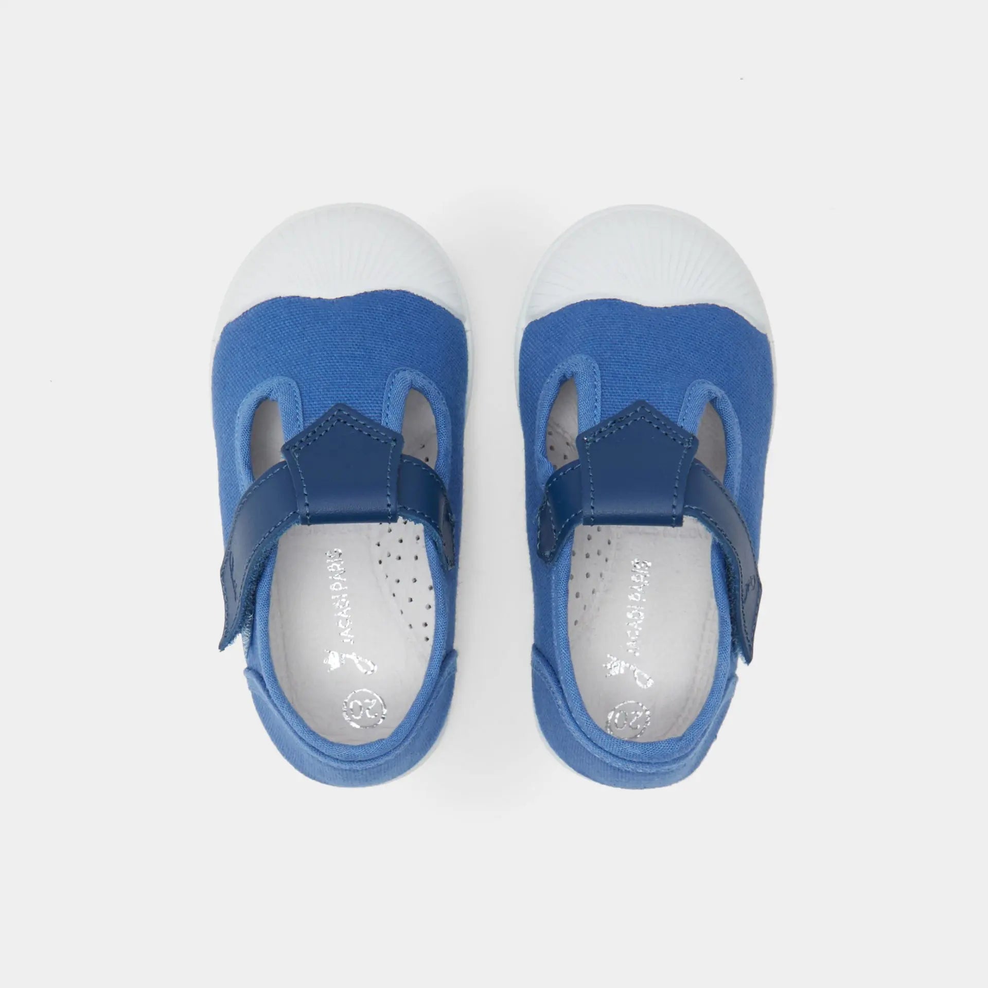 Jacadi Sandale 22E Chrome Col 108 Indigo