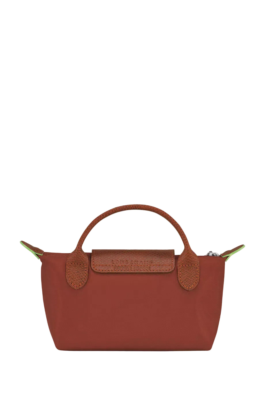 Longchamp Le Pliage Green Pouch with Handle - O\S, Brown