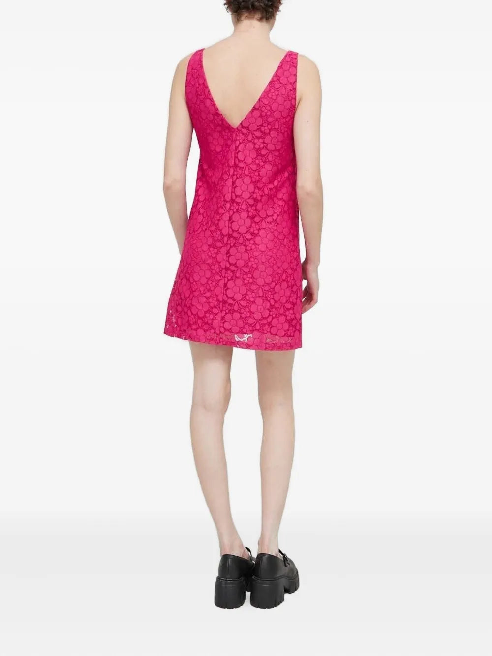Desigual floral mini dress Pink