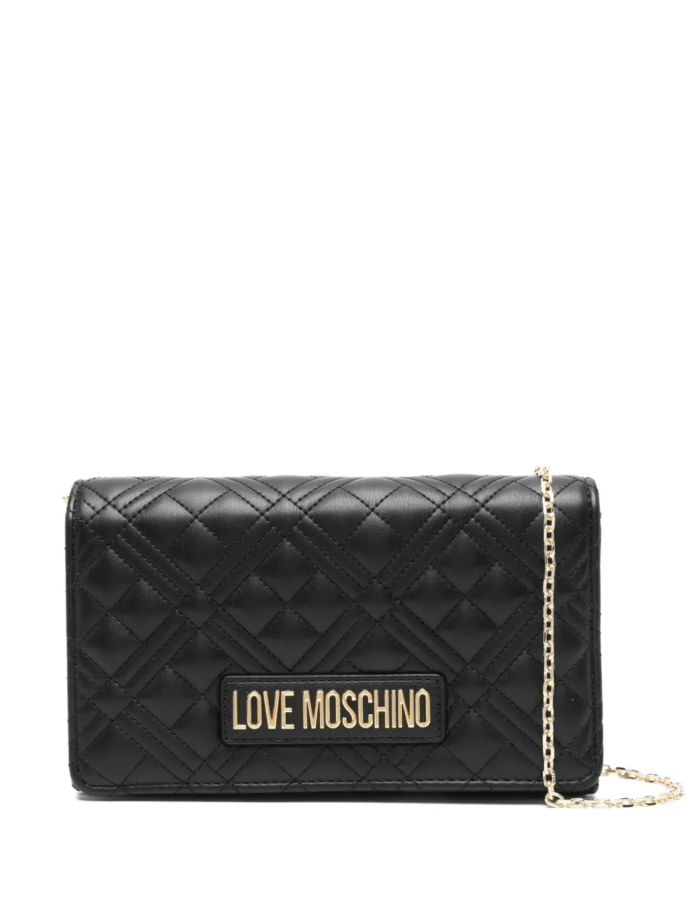 Love Moschino Quilted Wallet-on-Chain