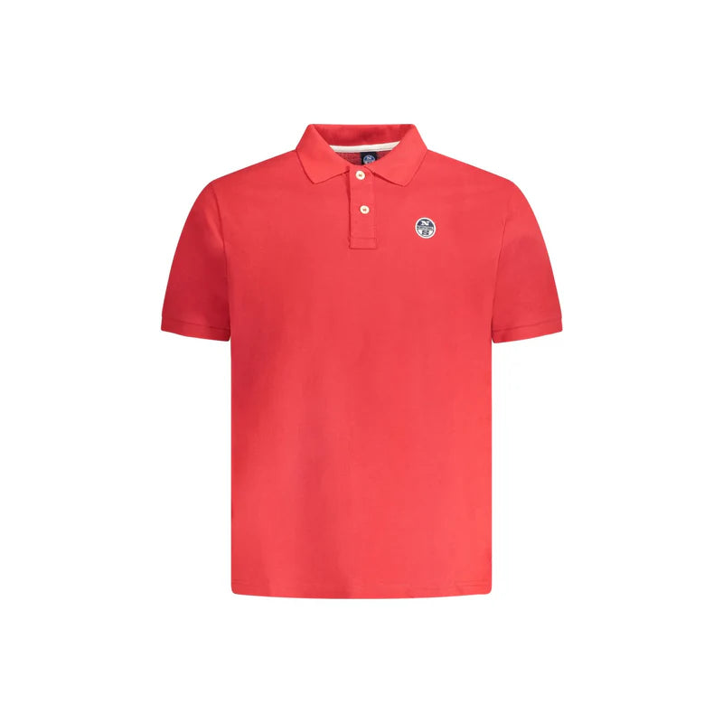 North Sails Men's Red Polo Short Sleeves