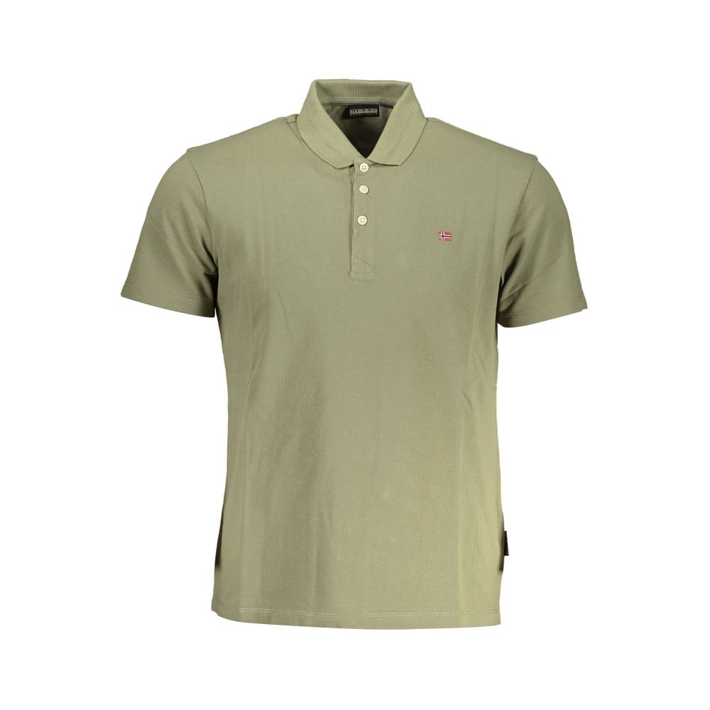 Napapijri Verde Cotton Men Polo