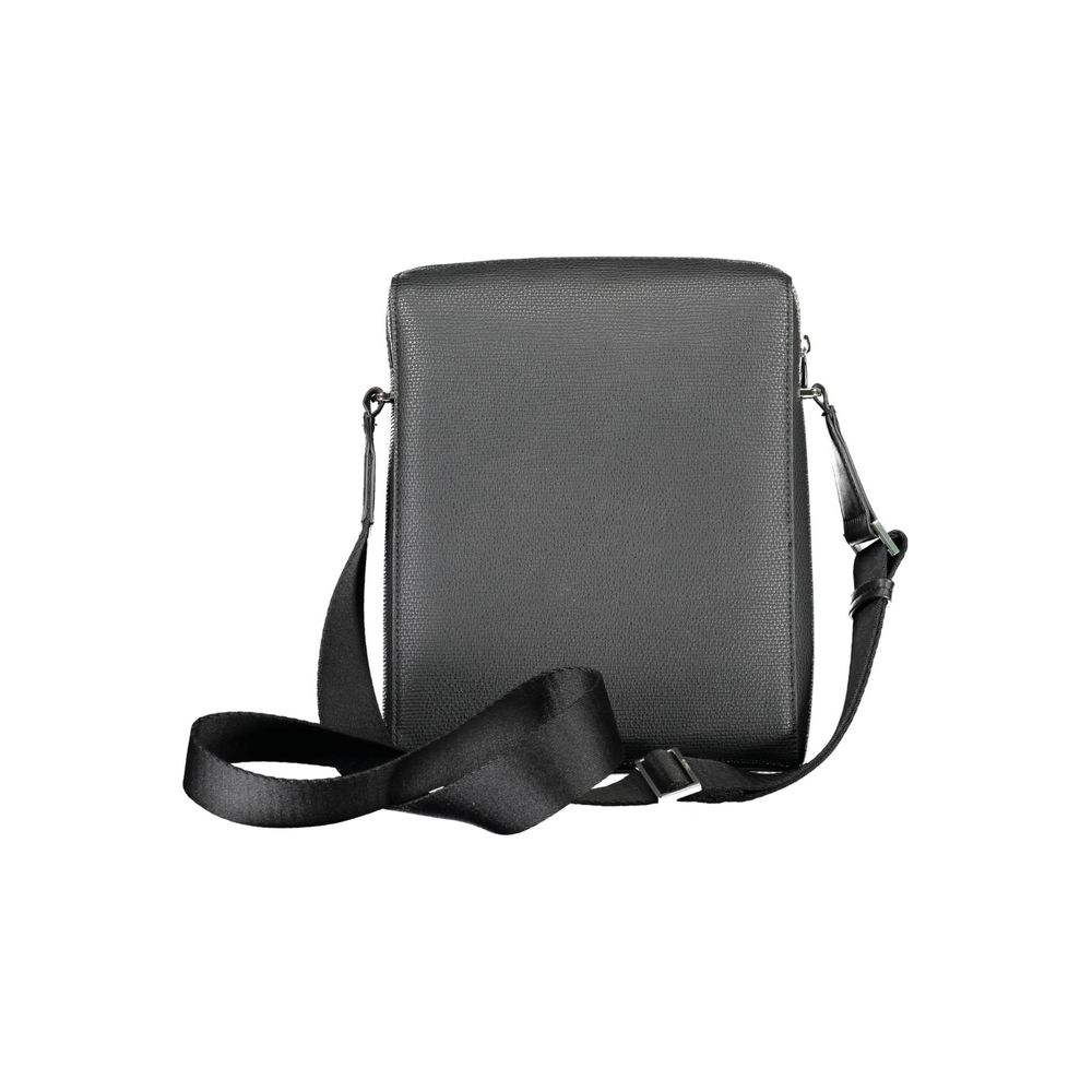 Calvin Klein Black Polyurethane Men Shoulder Bag