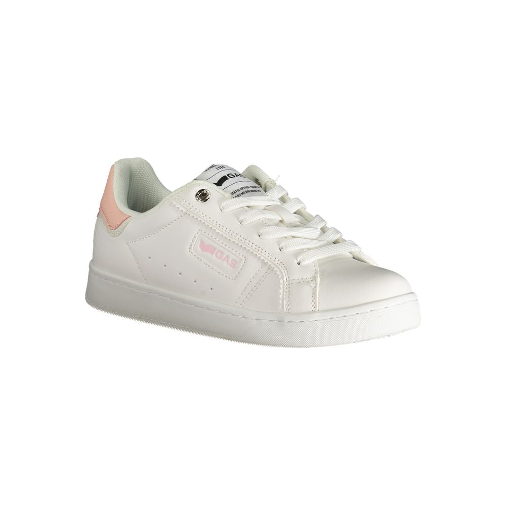 Gas Bianco Poliuretano Women Sneaker