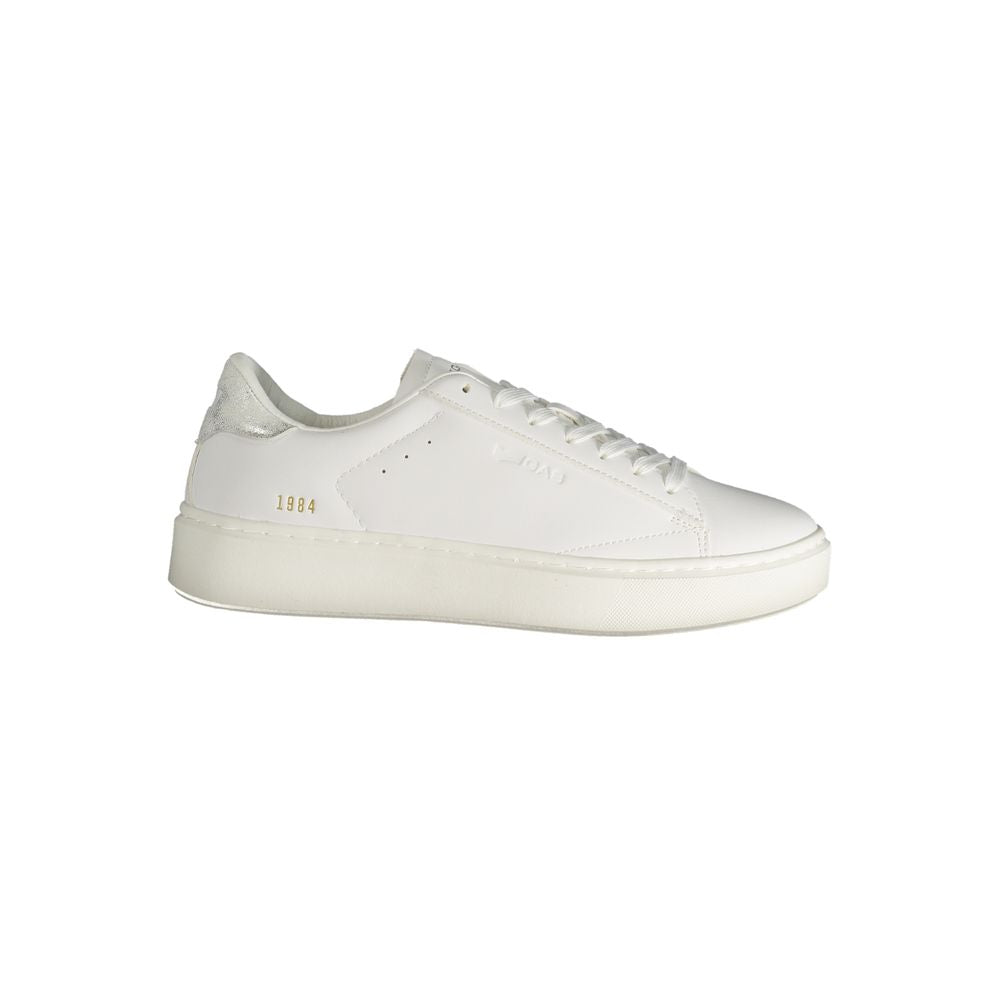 Gas Bianco Poliuretano Woman Sneaker