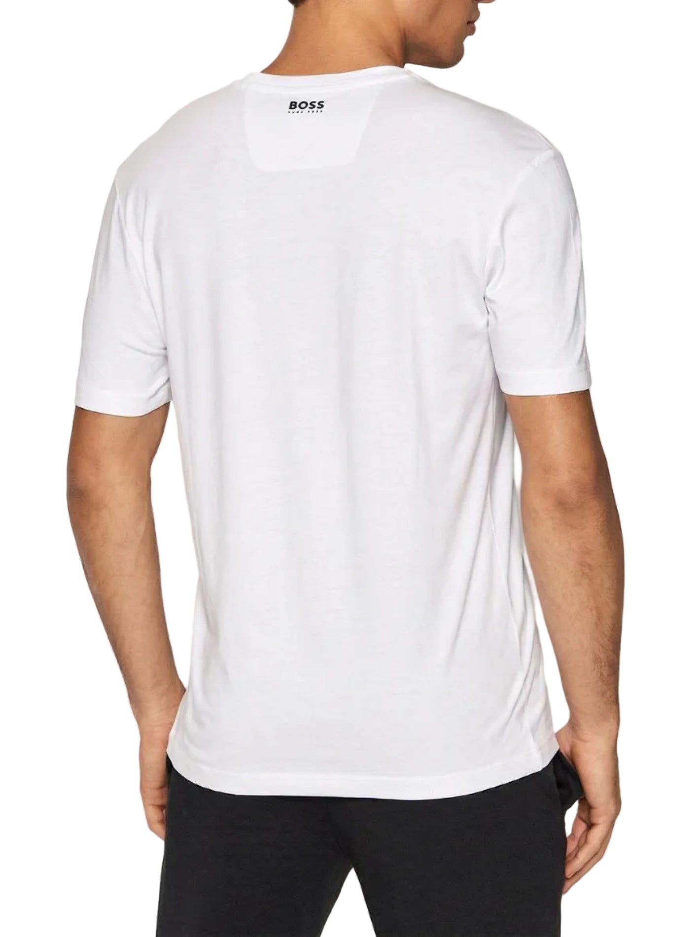 Hugo Boss Graphic Logo - White