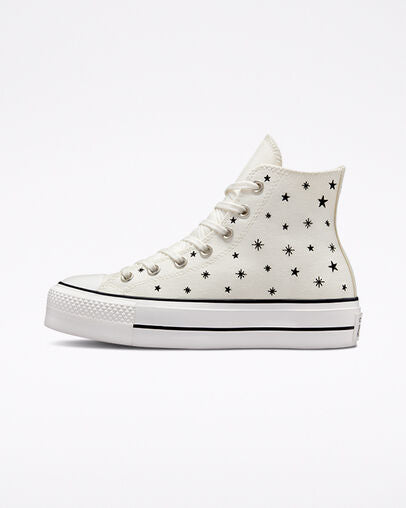 Converse Black And White Canvas High Top Sneakers