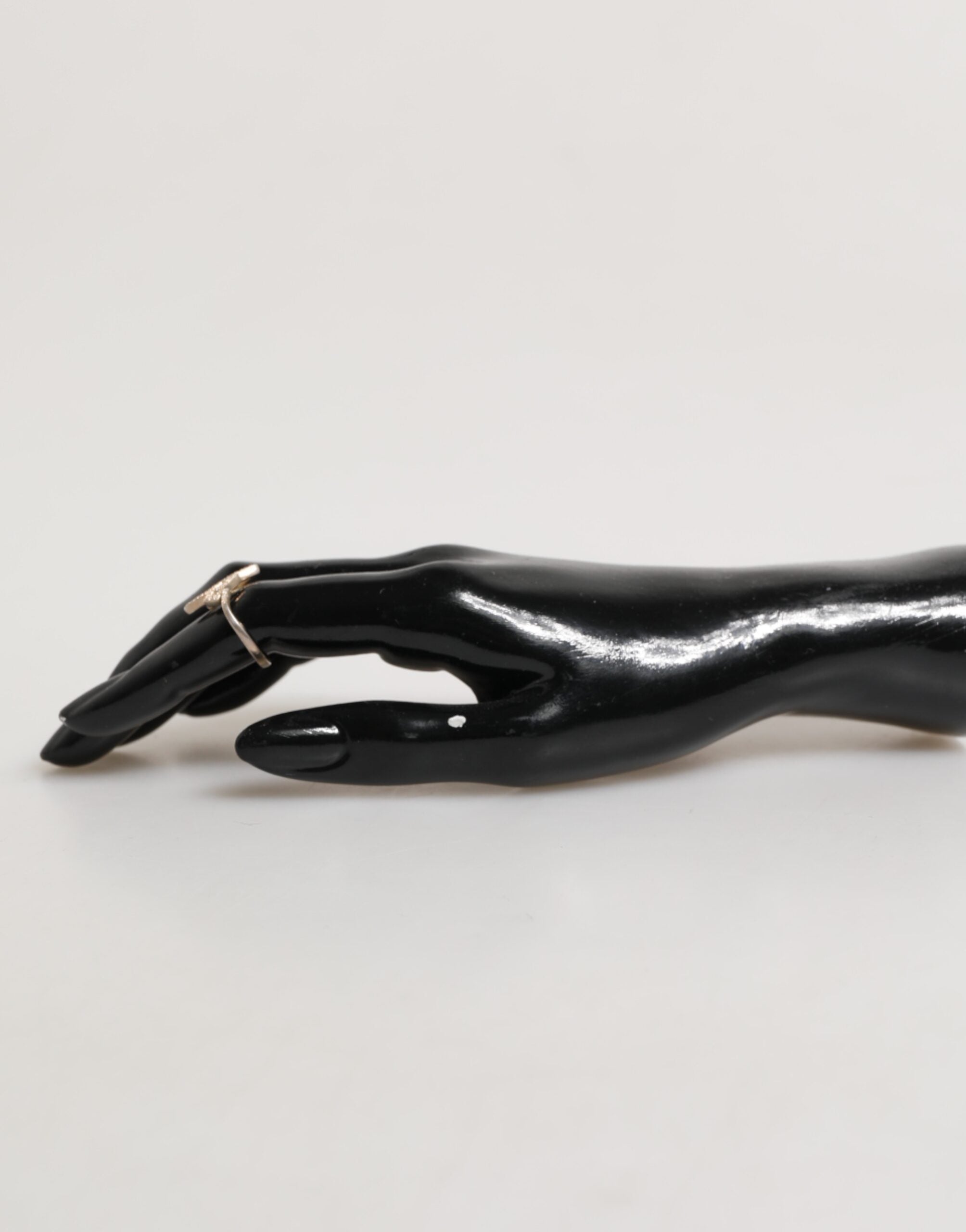 Nialaya Geometric Diamond Shape Pave CZ Crystal Jewelry Ring