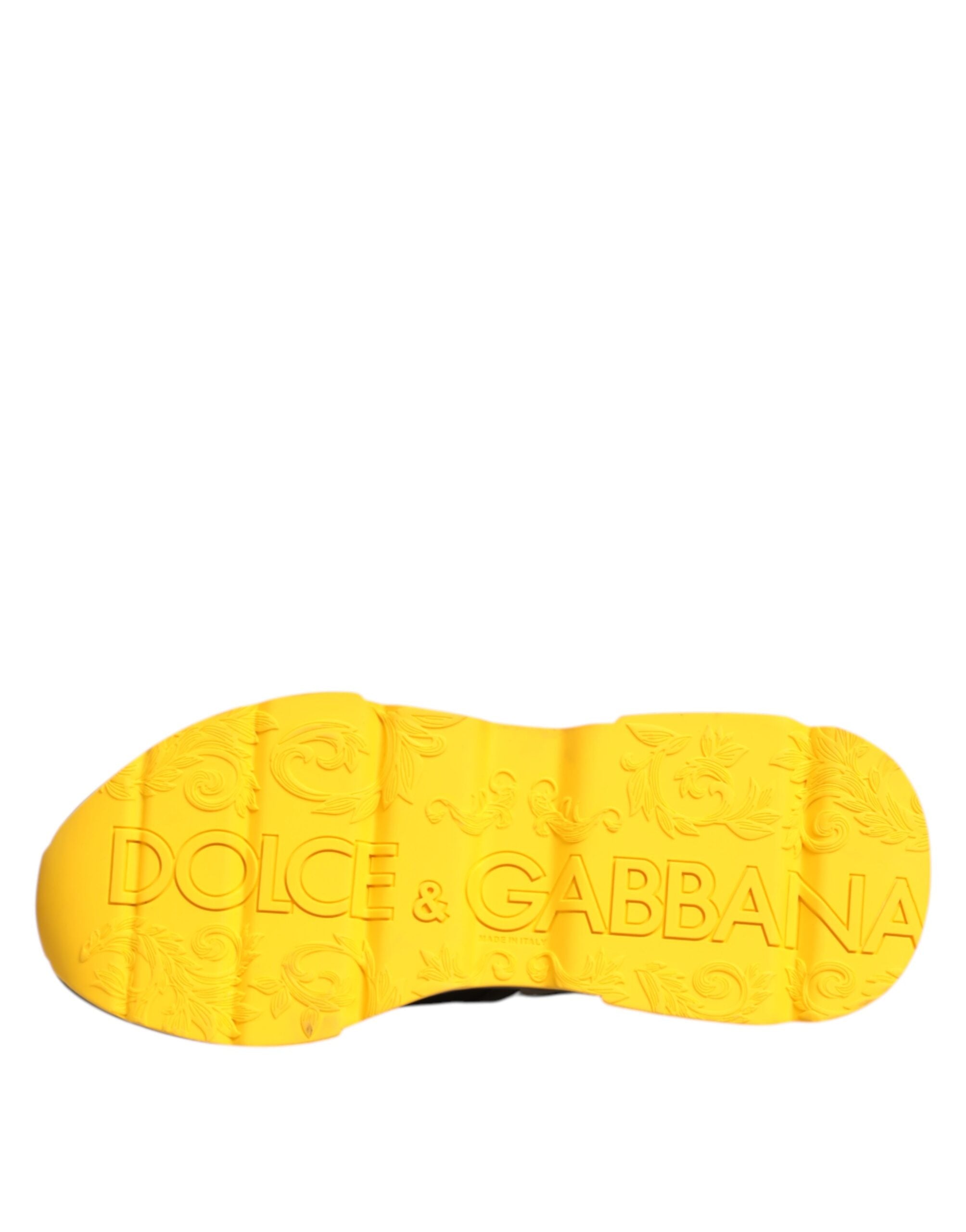 Dolce & Gabbana Black Daymaster Low Top Men Sneakers Shoes