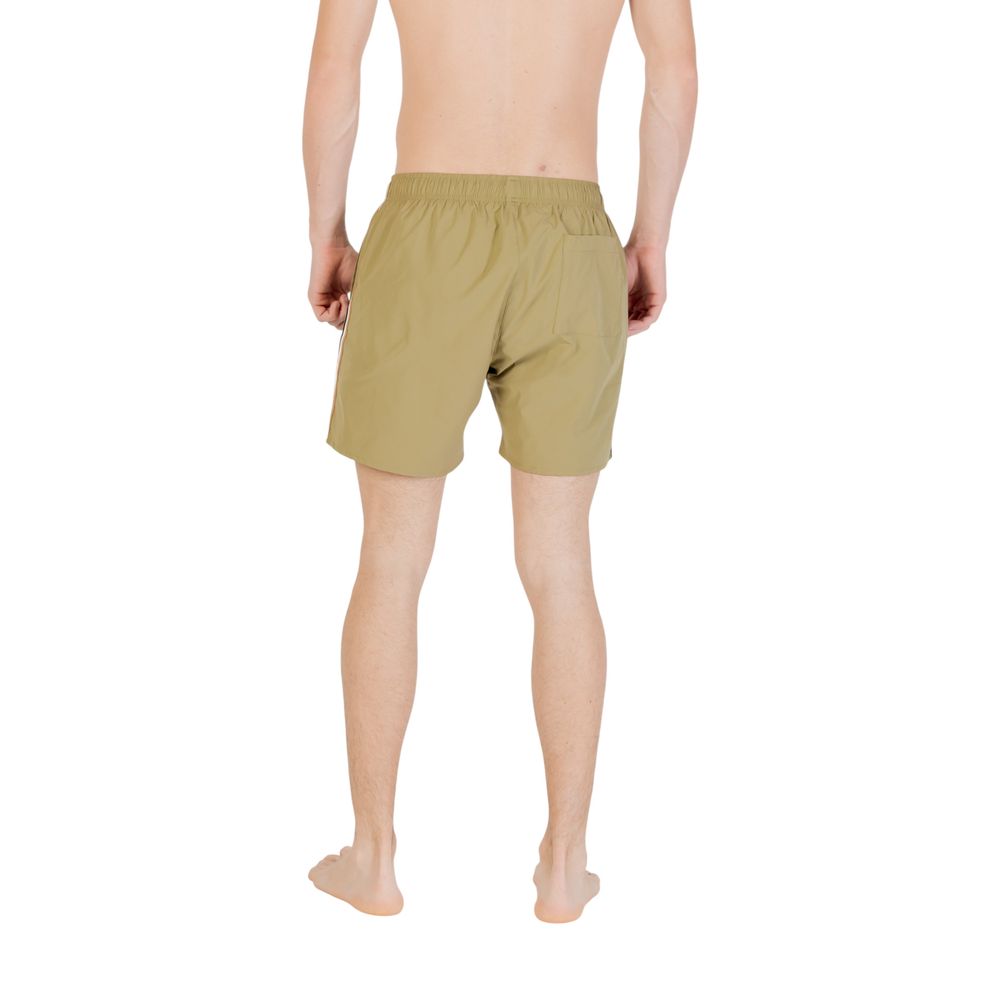 Hugo Boss Bicolor Polyester Swim Shorts