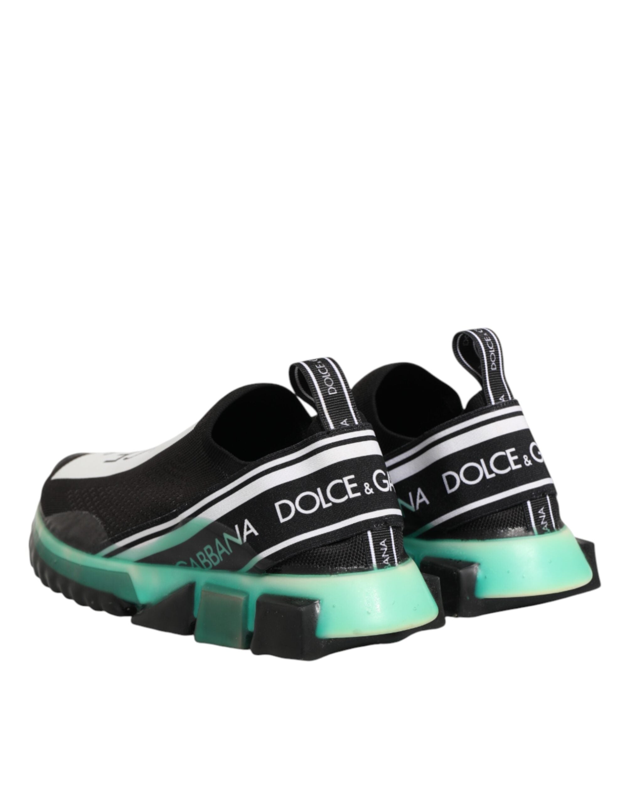 حذاء سنيكرز رجالي من دولتشي آند غابانا أسود سهل الارتداء سورينتو