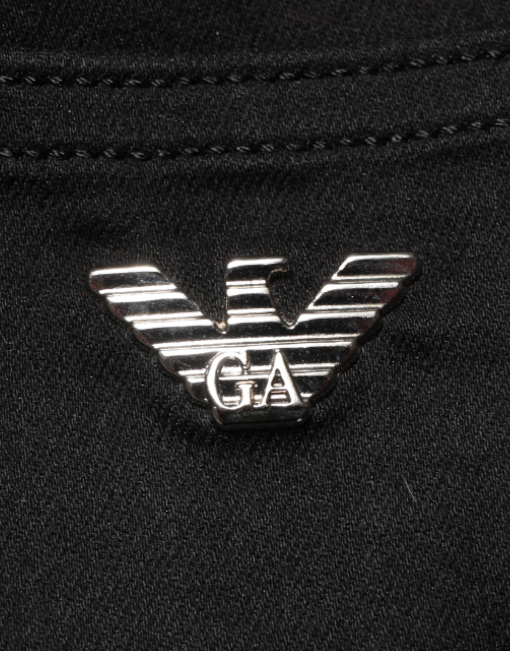 Armani Jeans Black Mid Waist Cotton Stretch Skinny Denim Jeans