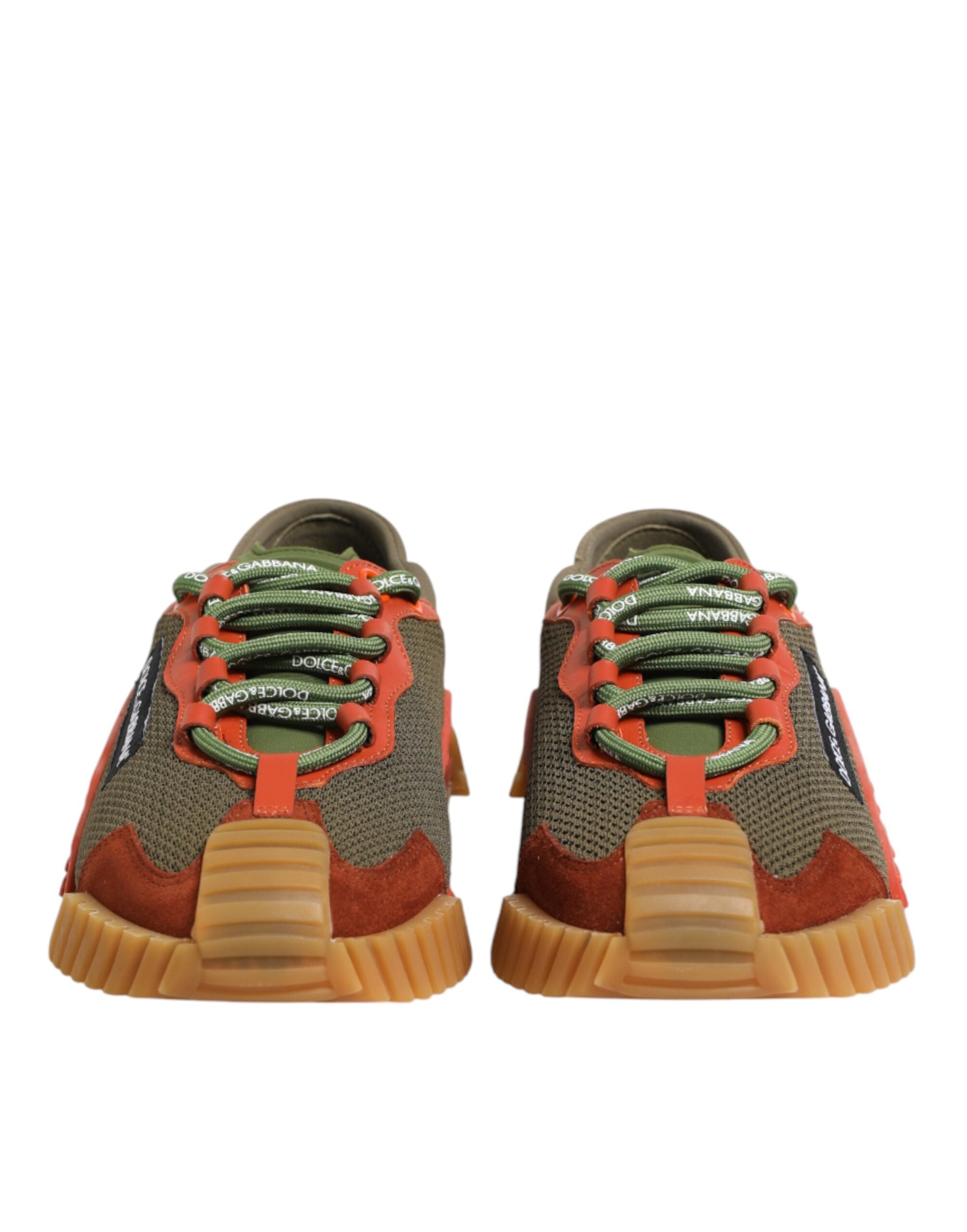 حذاء سنيكرز دولتشي آند غابانا متعدد الألوان برباط ومنخفض الرقبة NS1