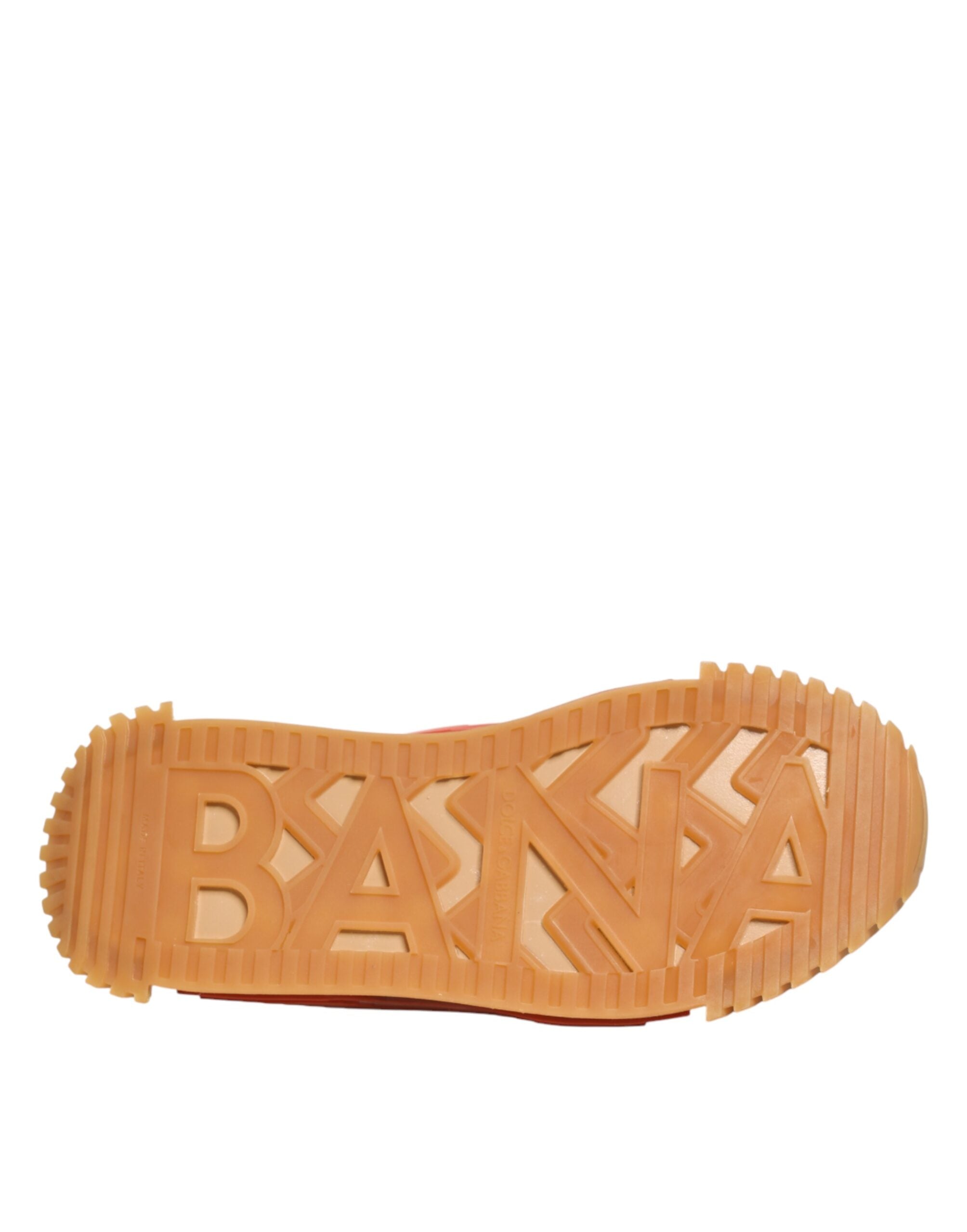 حذاء سنيكرز دولتشي آند غابانا متعدد الألوان برباط ومنخفض الرقبة NS1