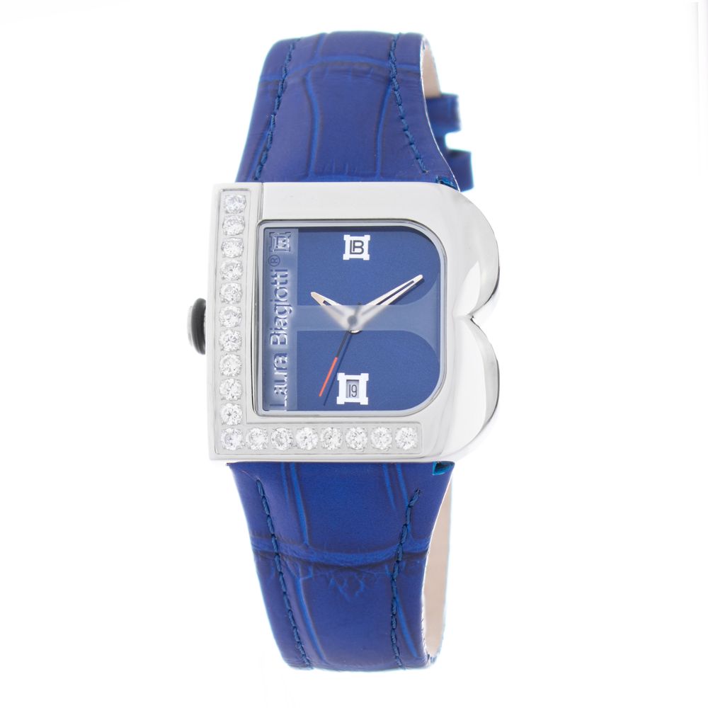 Laura Biagiotti Multicolor Leather Dress Watch