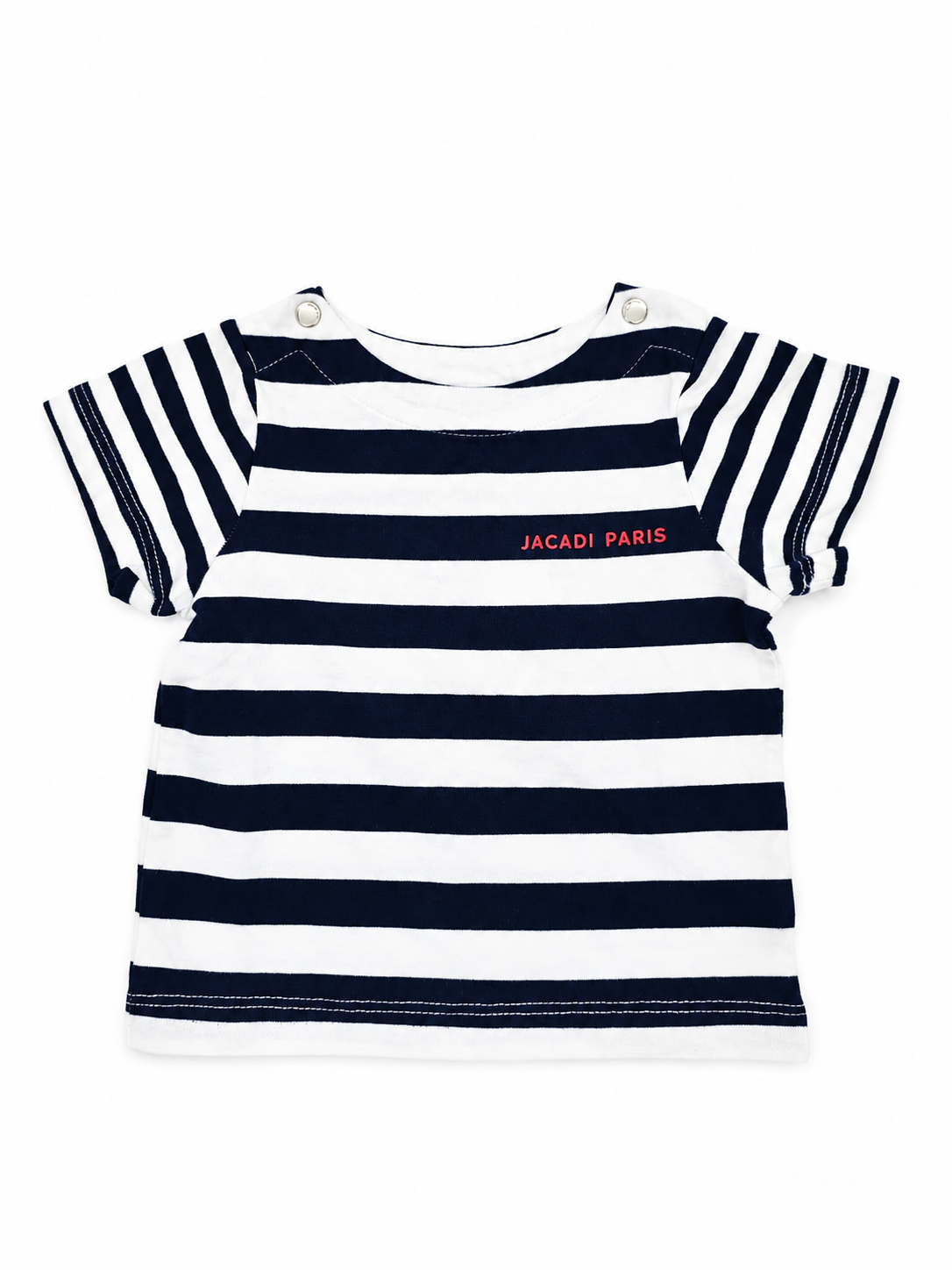Jacadi T-shirt Grignotin - Marine/Blanc
