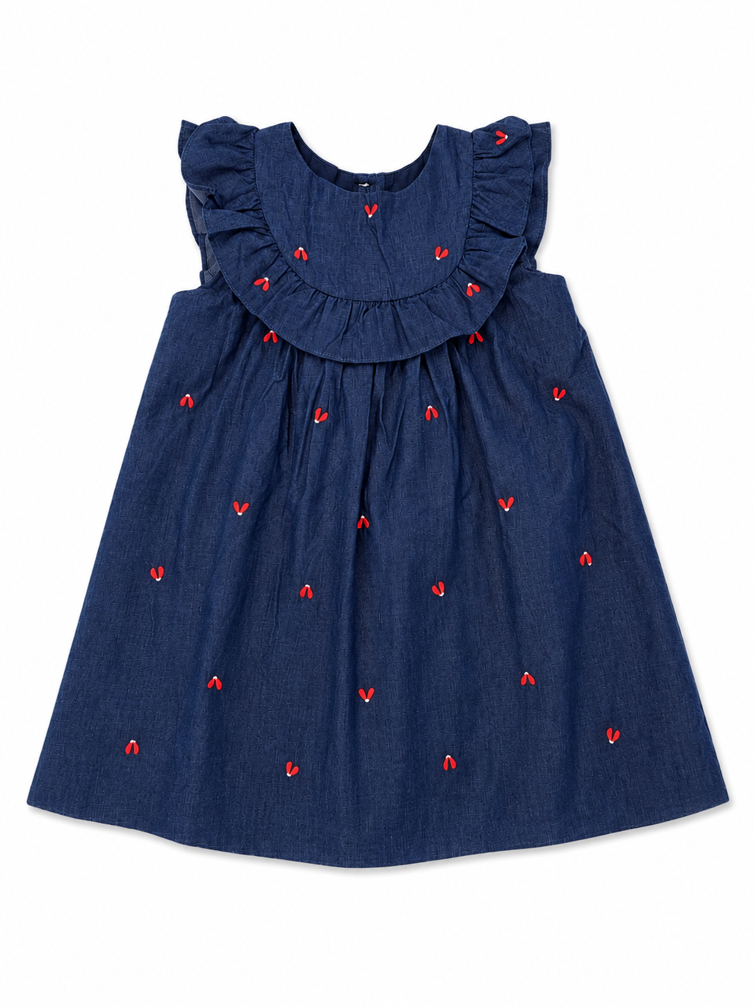 Jacadi Robe Chassuble Aumonia - Bleu Denim