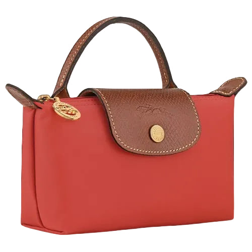 Longchamp Le Pliage Original Pouch with Handle - O\S, Red