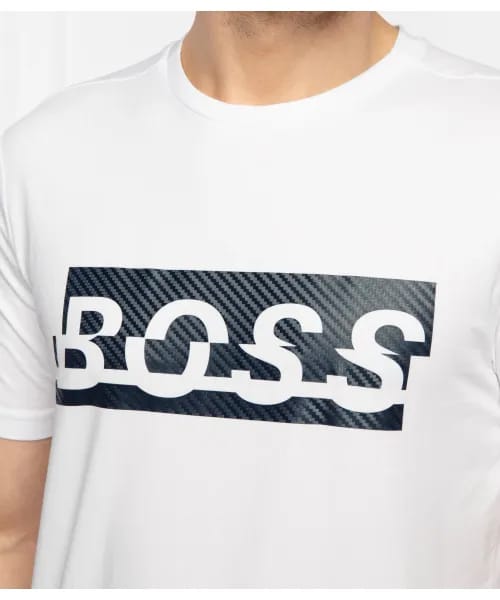 Hugo Boss Graphic Logo - White