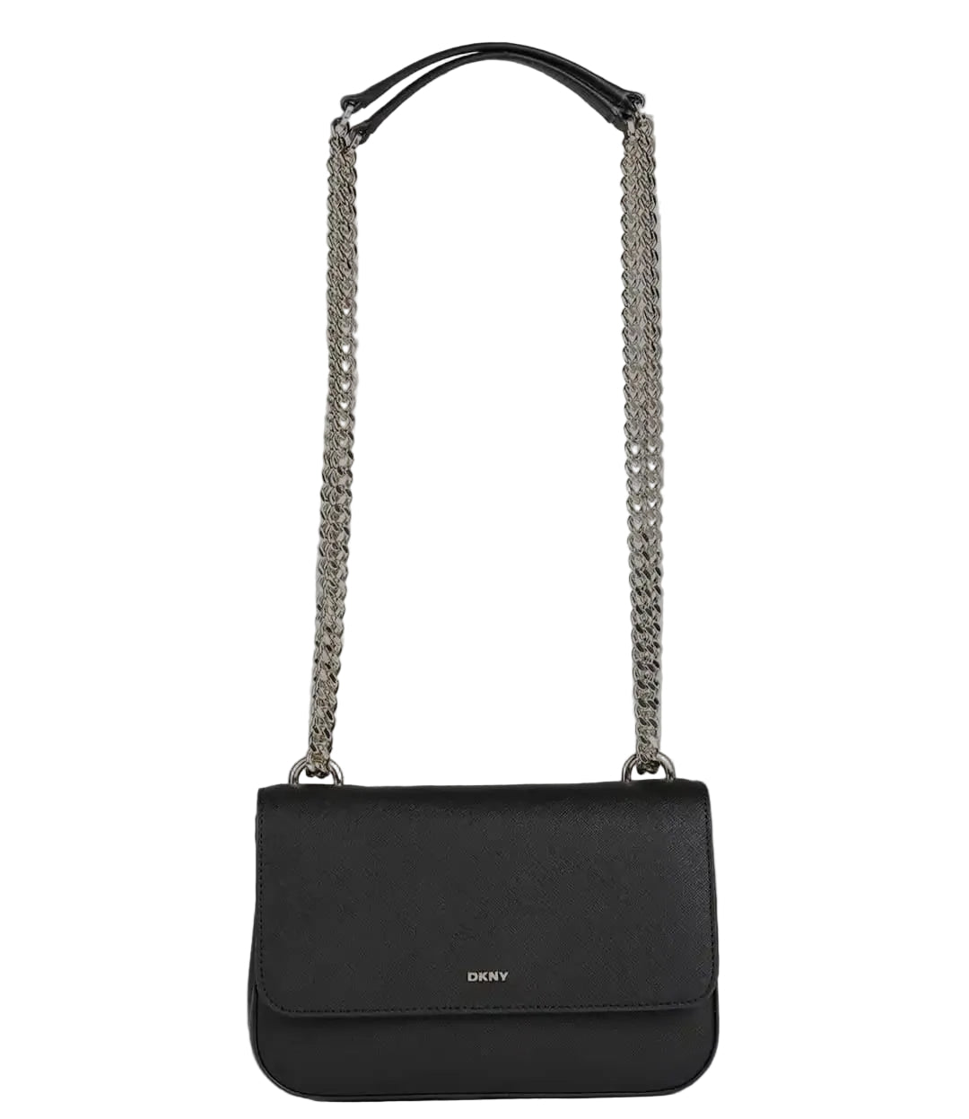 DKNY Structured Shoulder Bag - Black