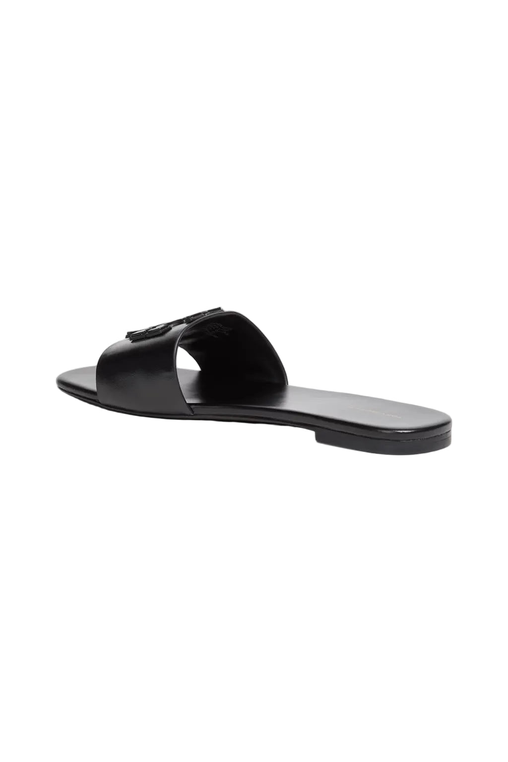 Tory Burch Ines Flat Slide C-Width Goat Leather